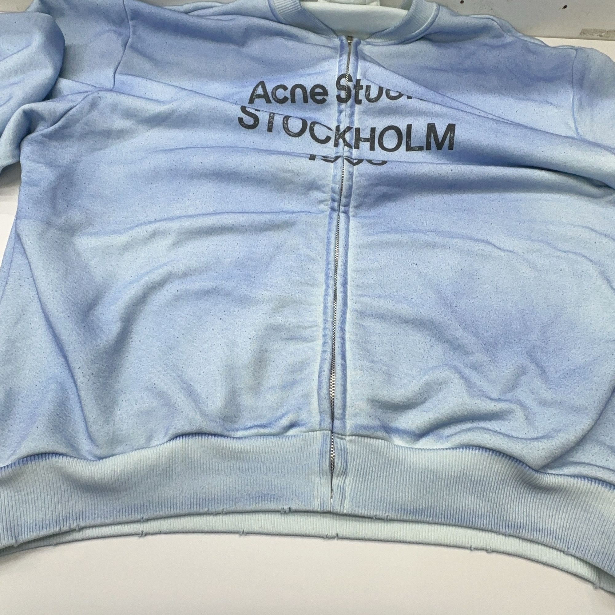 Acne Studios Acne Studios 1996 Logo Zip Jacket Size L Size US L / EU 52-54 / 3 - 6 Thumbnail