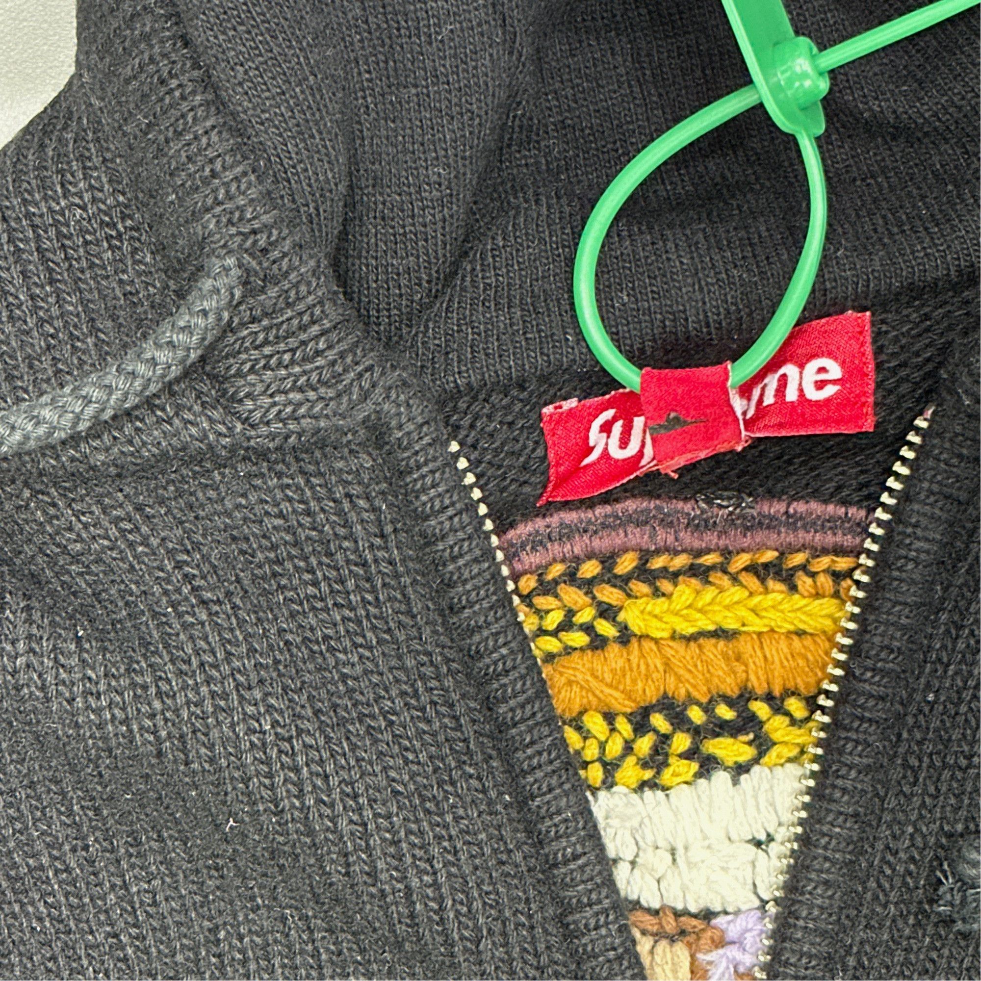 Supreme Supreme Last Supper Embroidered Zip Up Sweater Size S Size US S / EU 44-46 / 1 - 3 Thumbnail