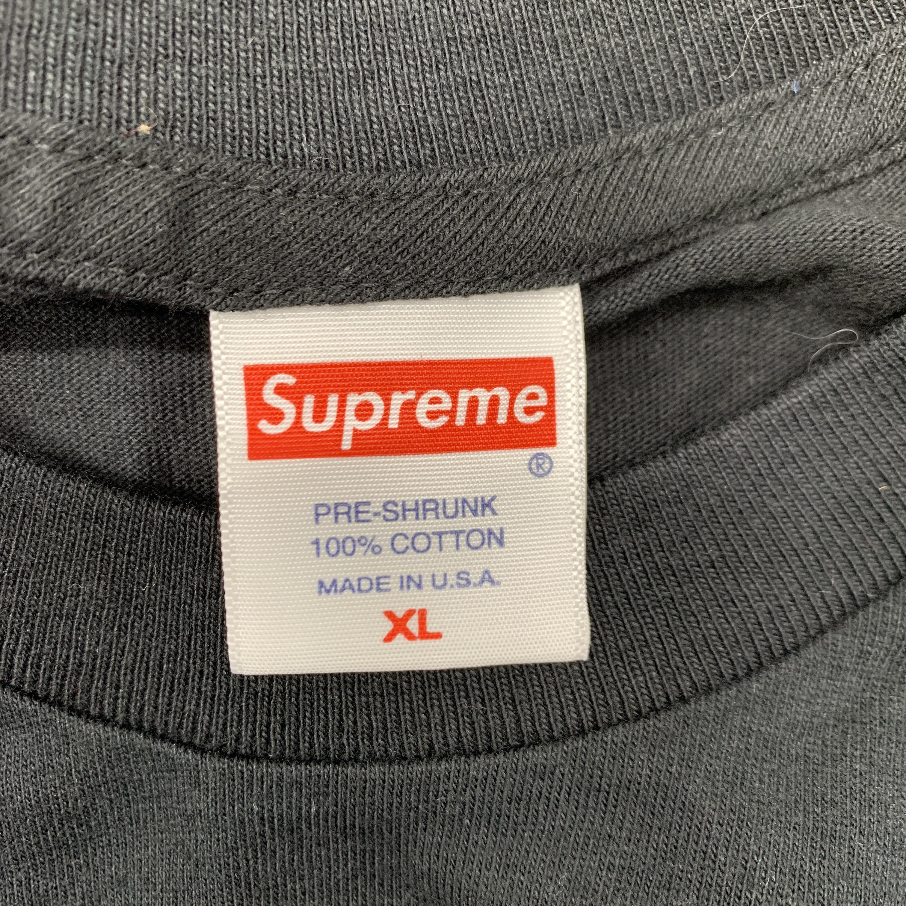 Supreme Supreme Verify Graphic T-Shirt Size XL Size US XL / EU 56 / 4 - 3 Thumbnail