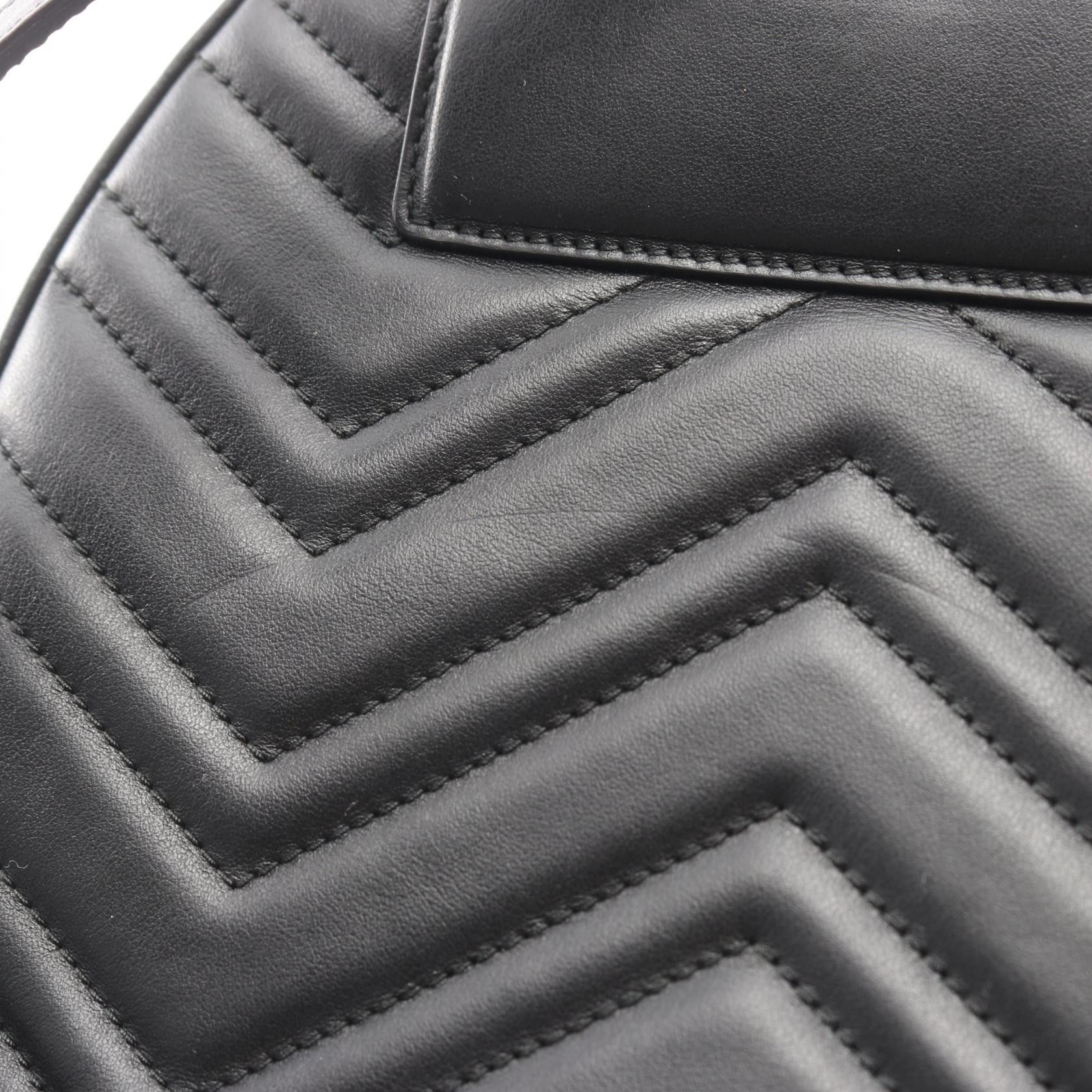 Gucci Gucci Gucci GG Marmont Leather Backpack Leather Backpack 476671 DUTY FREE for USA Size ONE SIZE - 7 Thumbnail