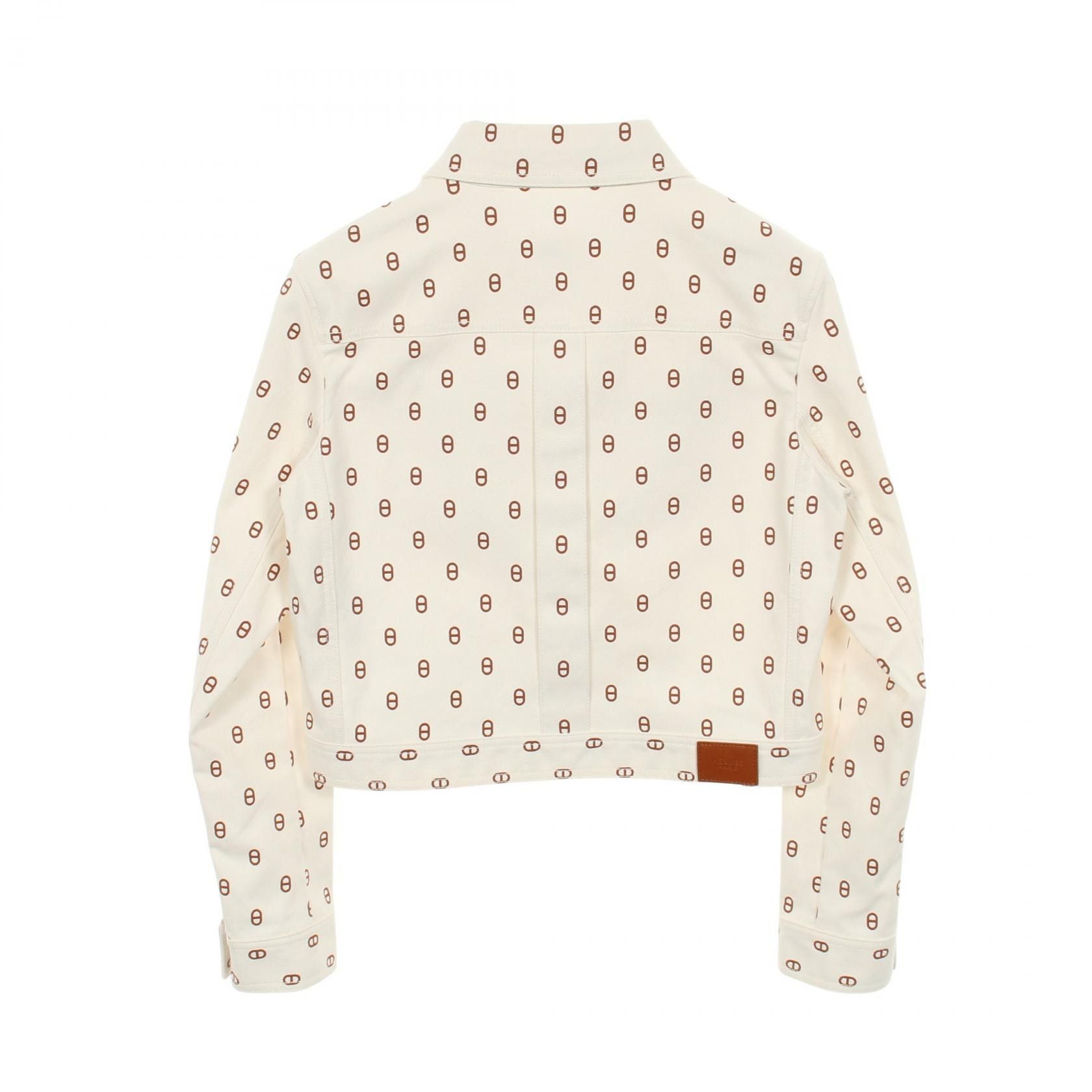 Hermes Hermes Hermes Chaine d Ancre Cotton Denim Jacket Textile Outerwear DUTY FREE for USA Size ONE SIZE - 2 Thumbnail