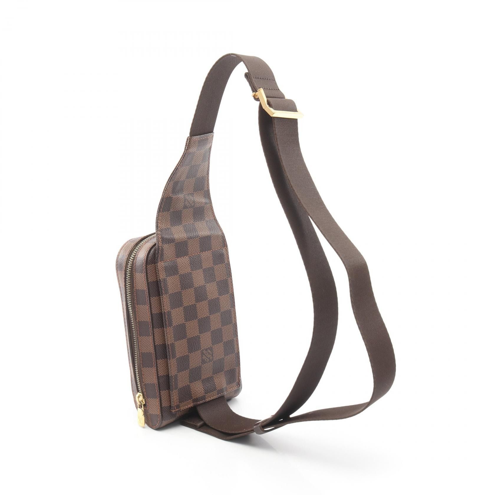 Louis Vuitton Louis Vuitton Louis Vuitton Geronimos Damier waist bag Textile Belt Bag N51994 DUTY FREE for USA Size ONE SIZE - 2 Thumbnail
