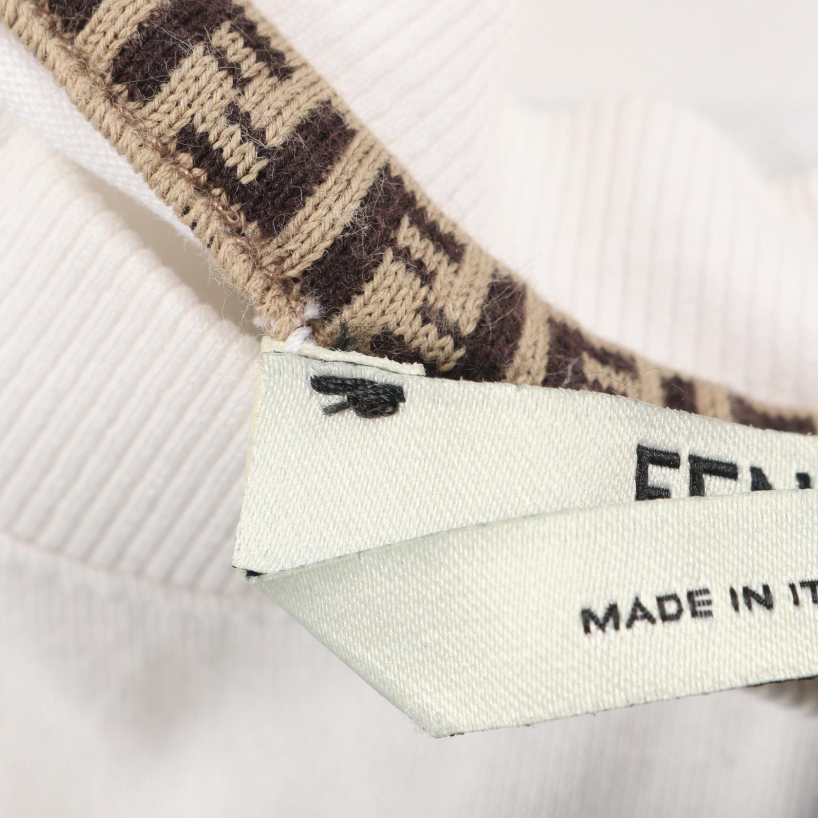Fendi Fendi Fendi FENDI PRINTS ON Cotton T Shirt Textile T-Shirts FS7255 DUTY FREE for USA Size ONE SIZE - 6 Thumbnail