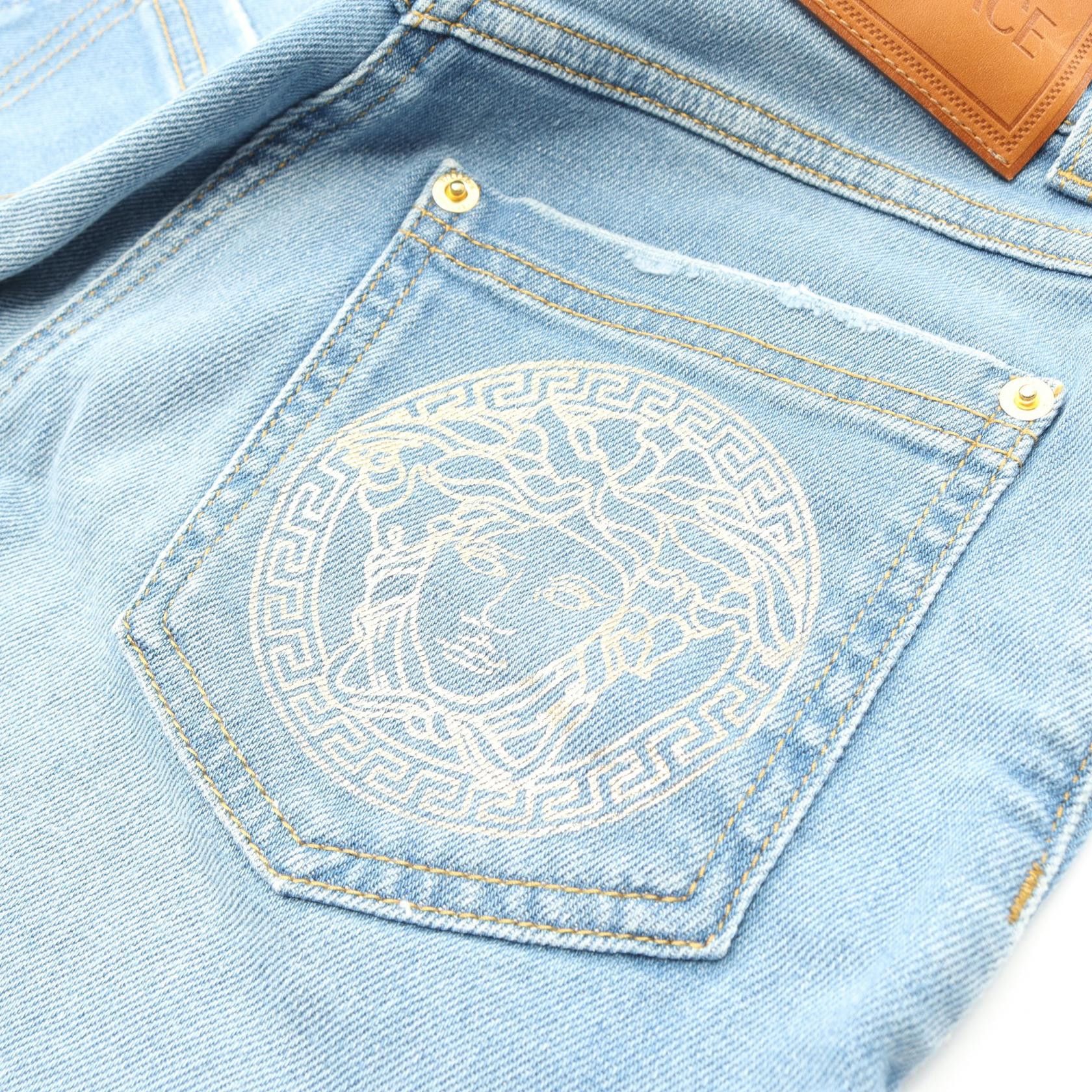 Versace Versace Versace Cotton Shorts Textile Jeans DUTY FREE for USA Size ONE SIZE - 8 Thumbnail