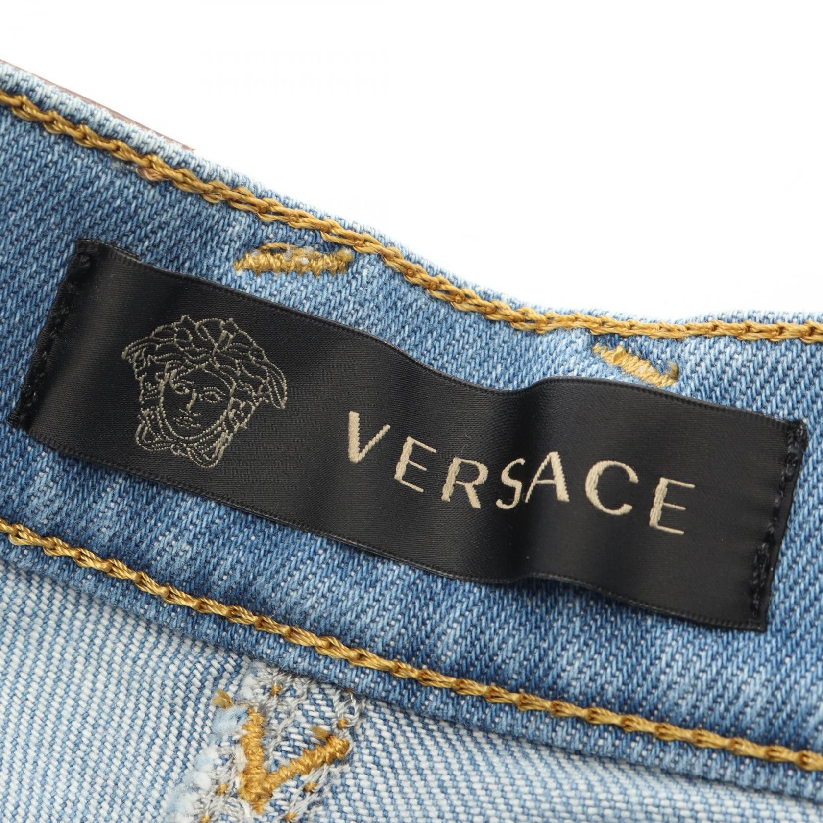 Versace Versace Versace Cotton Shorts Textile Jeans DUTY FREE for USA Size ONE SIZE - 3 Thumbnail