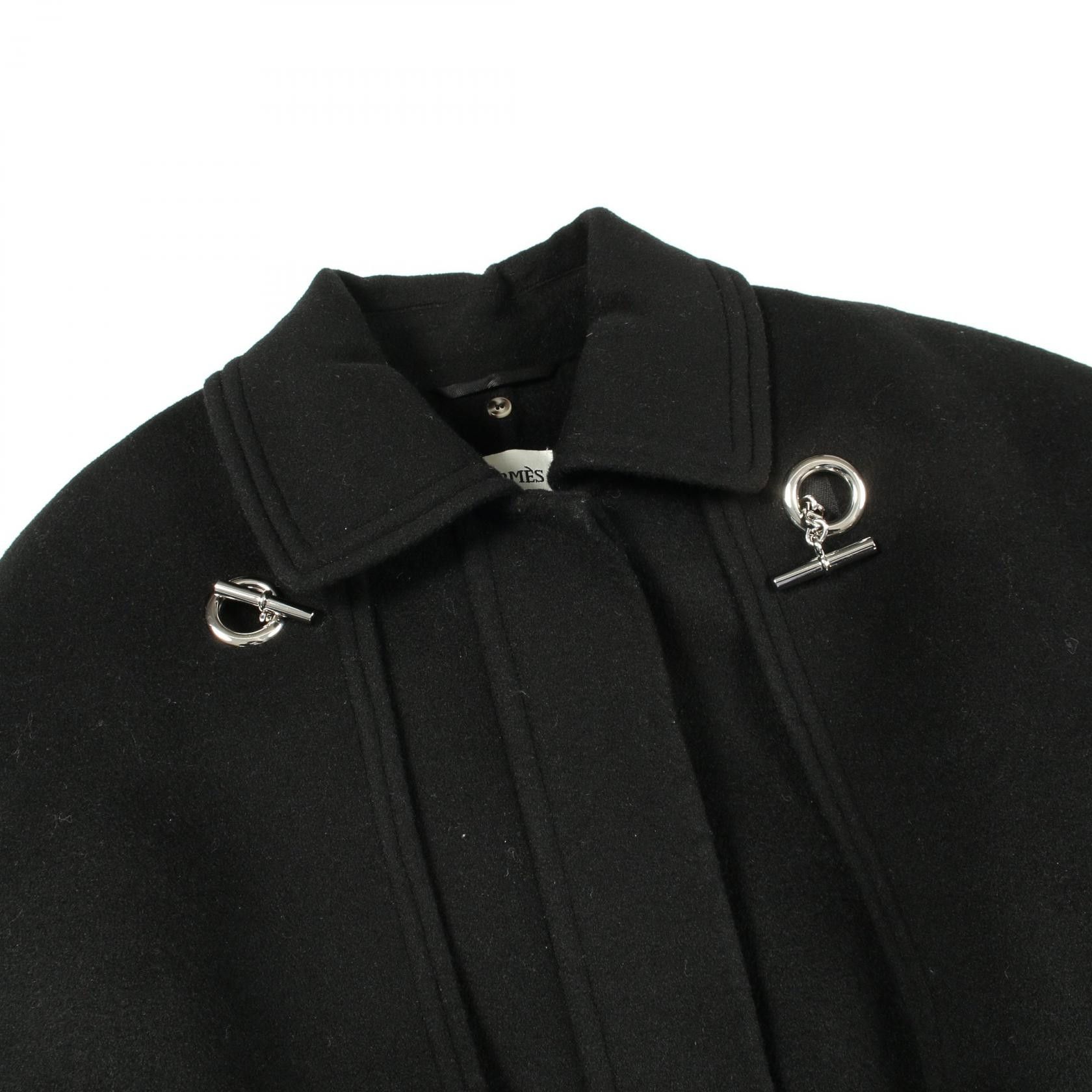 Hermes Hermes Hermes Cashmere Coat Textile Outerwear DUTY FREE for USA Size ONE SIZE - 9 Thumbnail