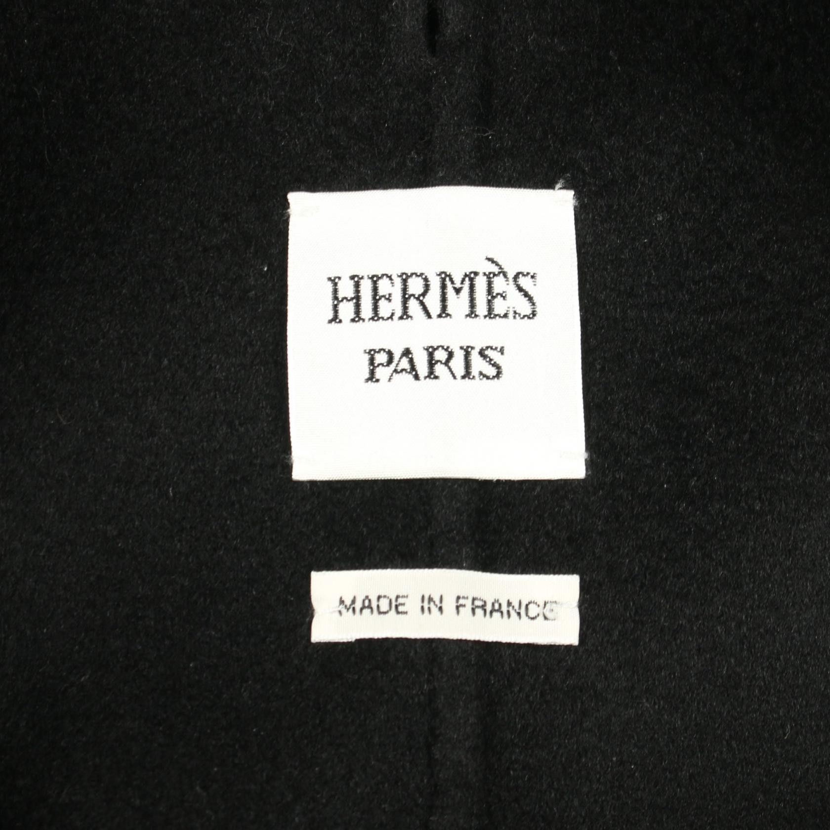 Hermes Hermes Hermes Cashmere Coat Textile Outerwear DUTY FREE for USA Size ONE SIZE - 4 Thumbnail