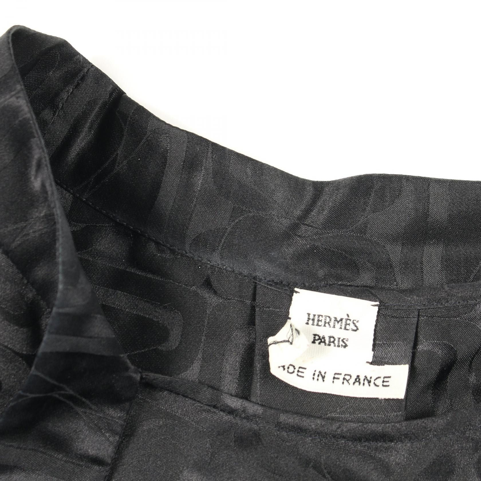 Hermes Hermes Hermes Silk Blouse Textile Tops DUTY FREE for USA Size ONE SIZE - 6 Thumbnail