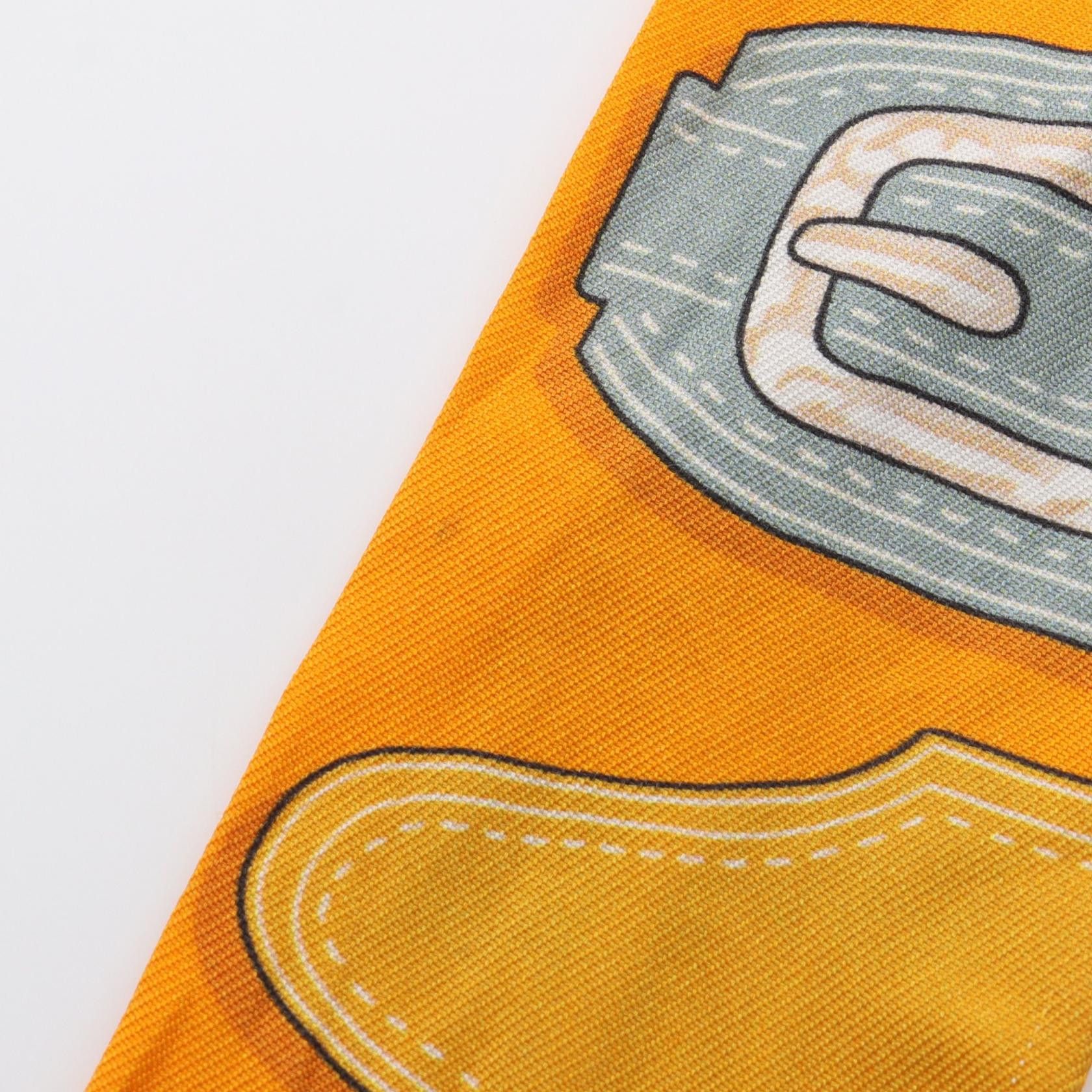 Hermes Hermes Hermes HARNAIS DES PRESIDENTS Silk Scarf Textile Scarf DUTY FREE for USA Size ONE SIZE - 9 Thumbnail