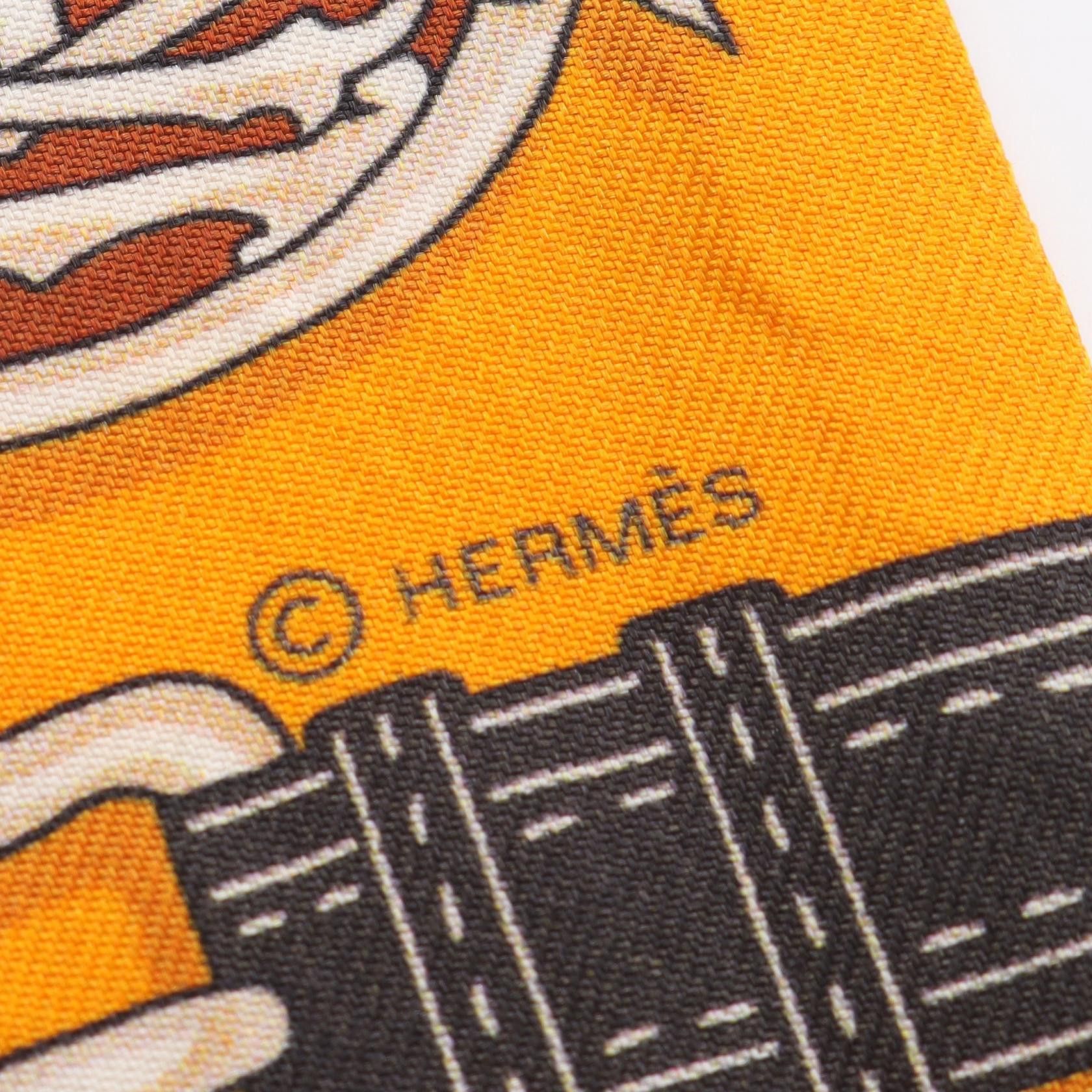Hermes Hermes Hermes HARNAIS DES PRESIDENTS Silk Scarf Textile Scarf DUTY FREE for USA Size ONE SIZE - 4 Thumbnail