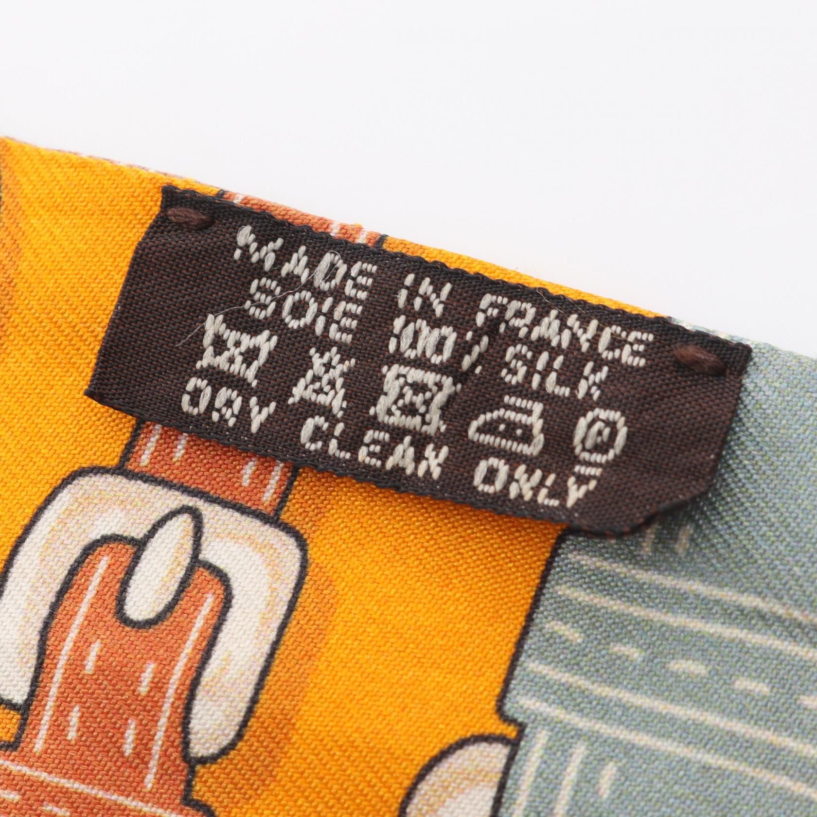 Hermes Hermes Hermes HARNAIS DES PRESIDENTS Silk Scarf Textile Scarf DUTY FREE for USA Size ONE SIZE - 5 Thumbnail