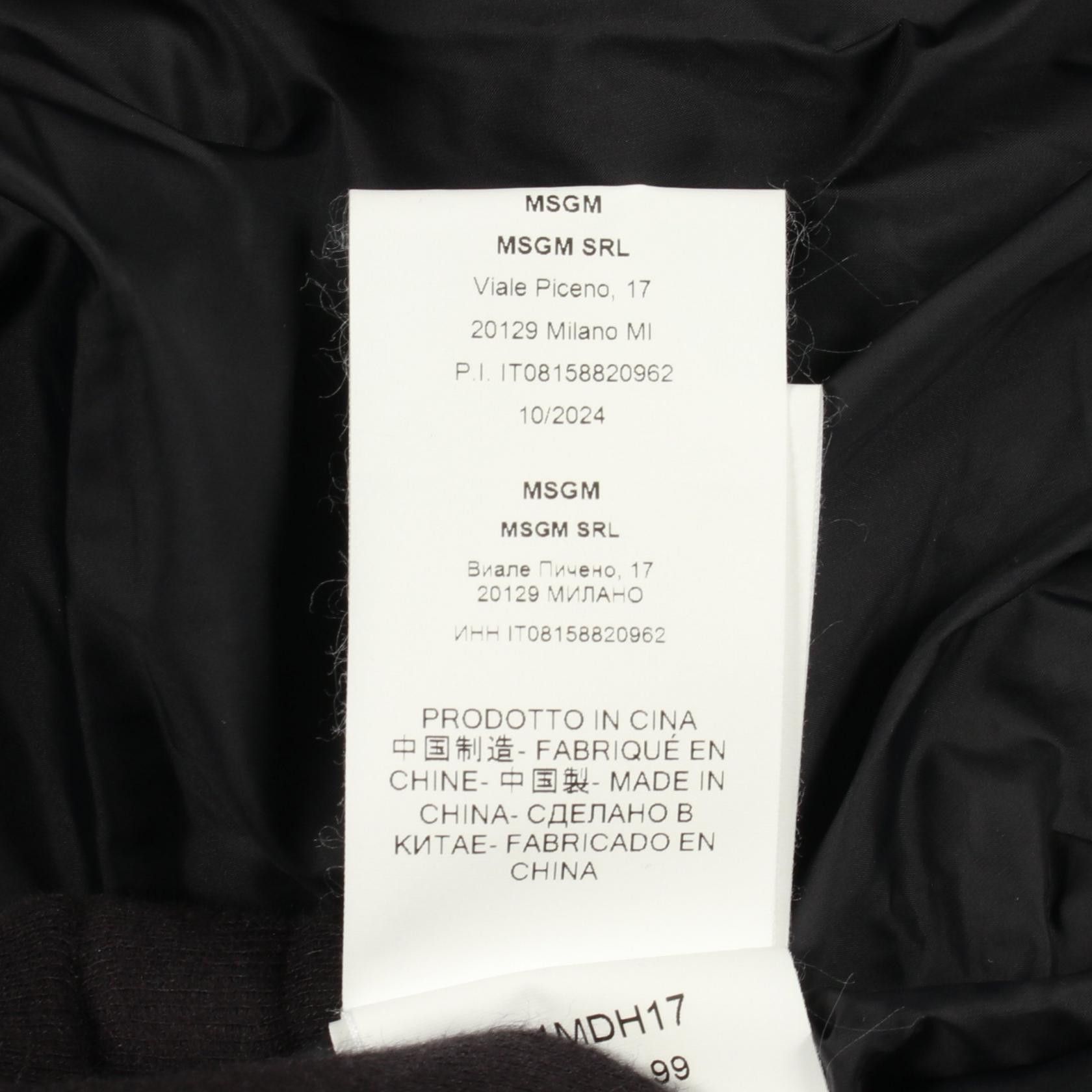Other Other MSGM Nylon Down Jacket Textile Outerwear DUTY FREE for USA Size ONE SIZE - 7 Thumbnail