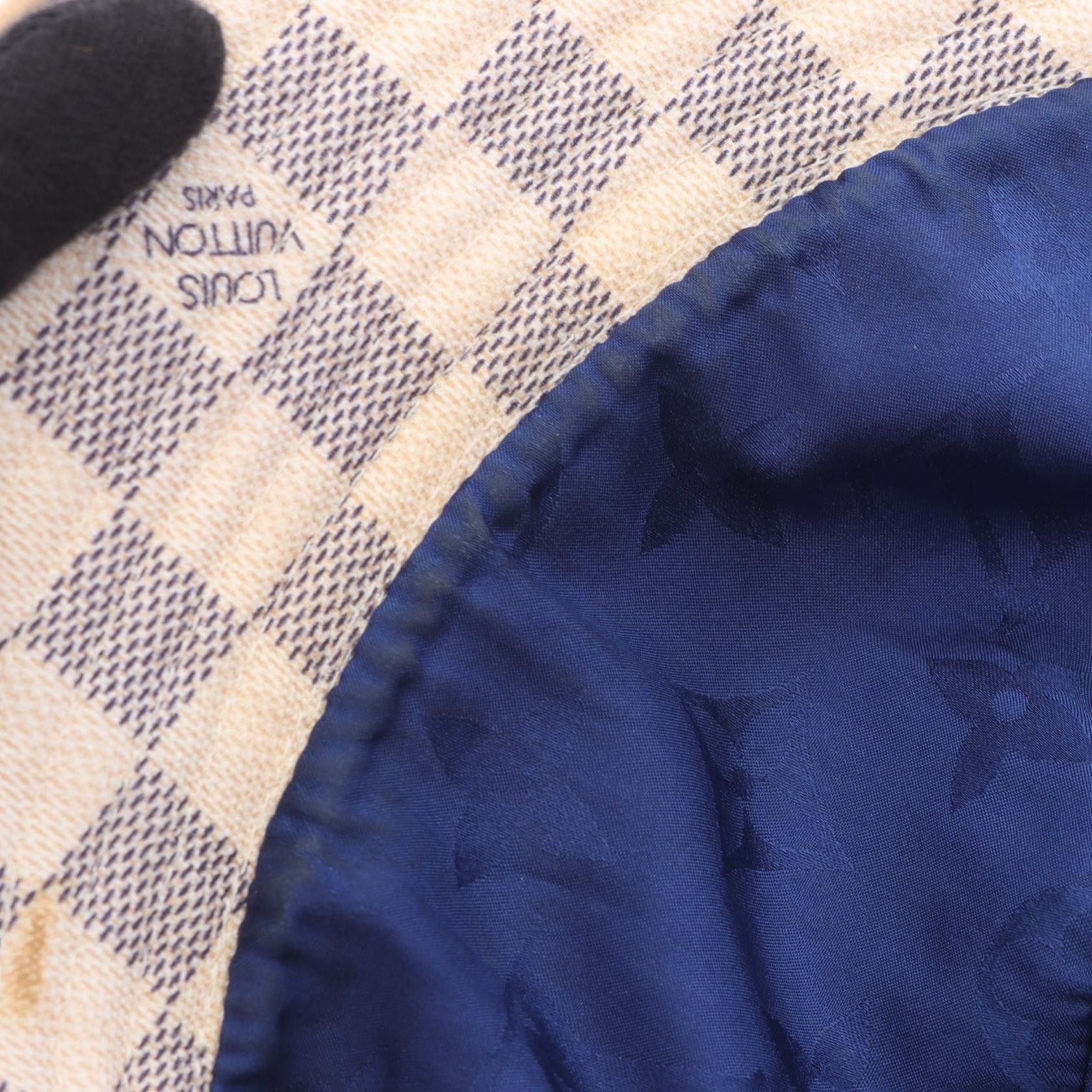 Louis Vuitton Louis Vuitton Louis Vuitton Damier Azur Cotton Hat Textile Hats DUTY FREE for USA Size ONE SIZE - 8 Thumbnail