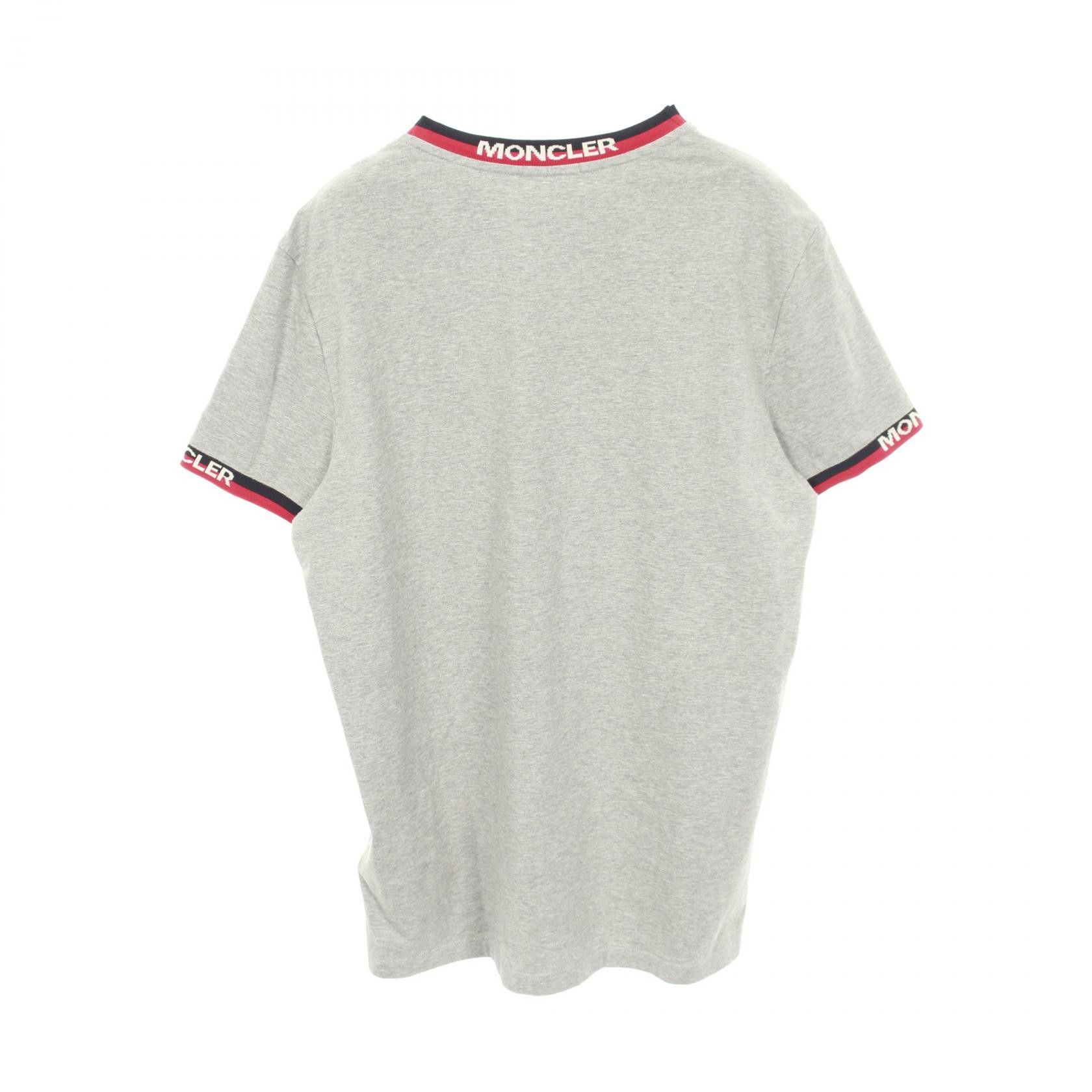 Moncler Moncler Moncler Cotton Short Sleeve T Shirt Textile T-Shirts DUTY FREE for USA Size ONE SIZE - 2 Thumbnail
