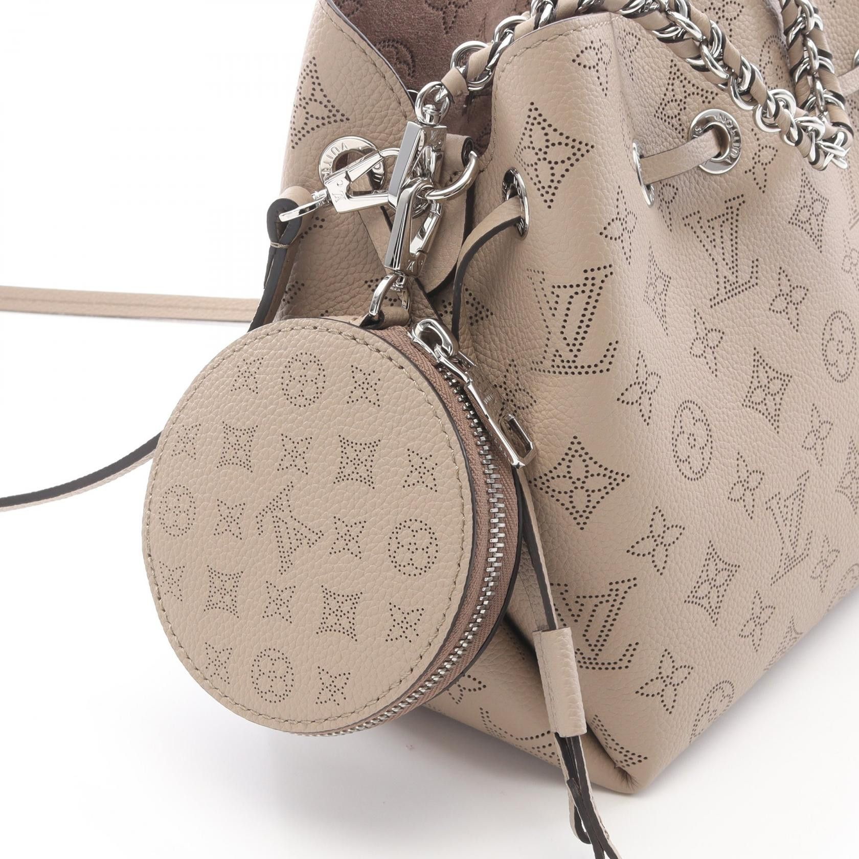 Louis Vuitton Louis Vuitton Louis Vuitton Bella Mahina 2way Bag Leather Handbag M57201 DUTY FREE for USA Size ONE SIZE - 6 Thumbnail