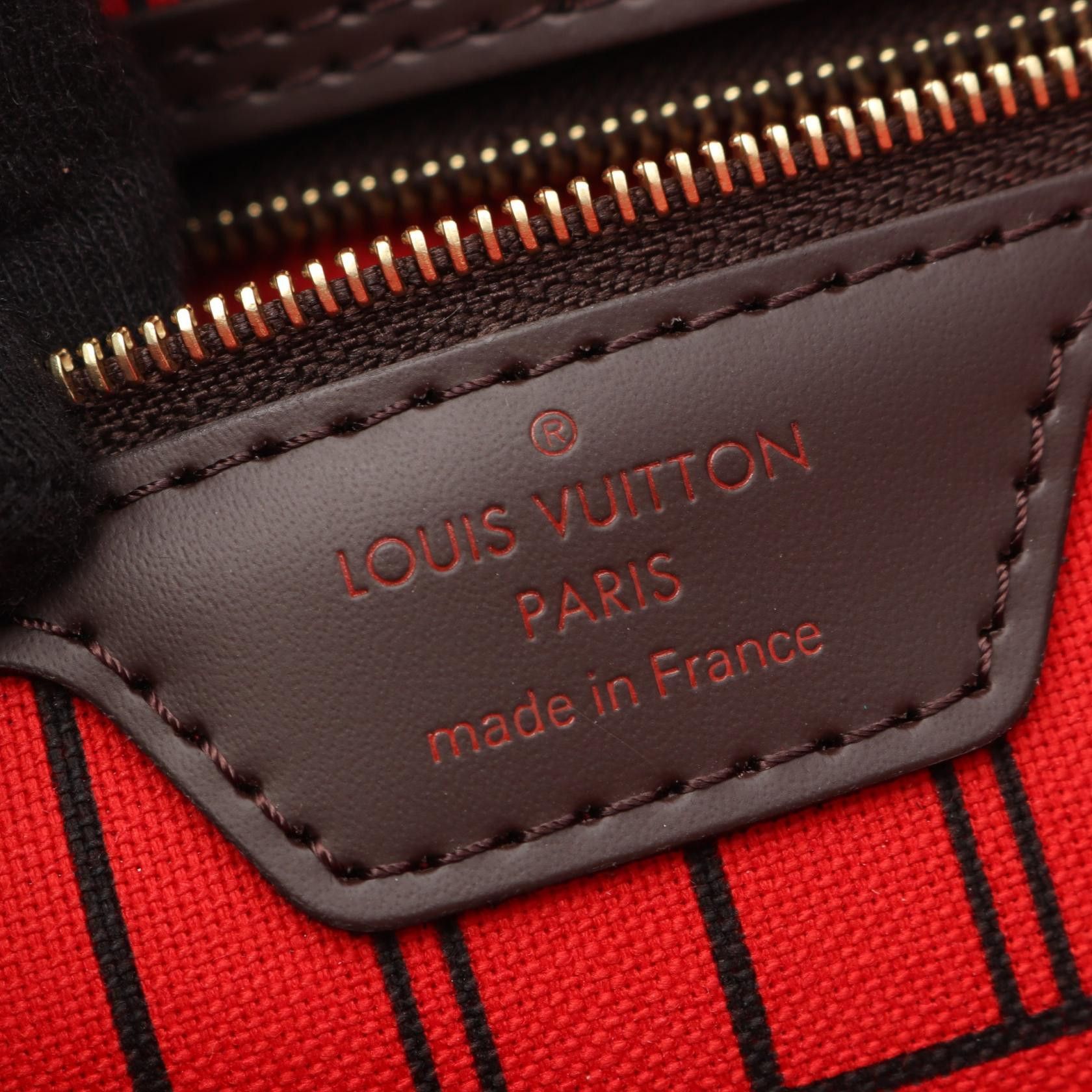 Louis Vuitton Louis Vuitton Louis Vuitton Neverfull PM Damier Tote Bag Textile Tote Bag N41359 DUTY FREE for USA Size ONE SIZE - 4 Thumbnail