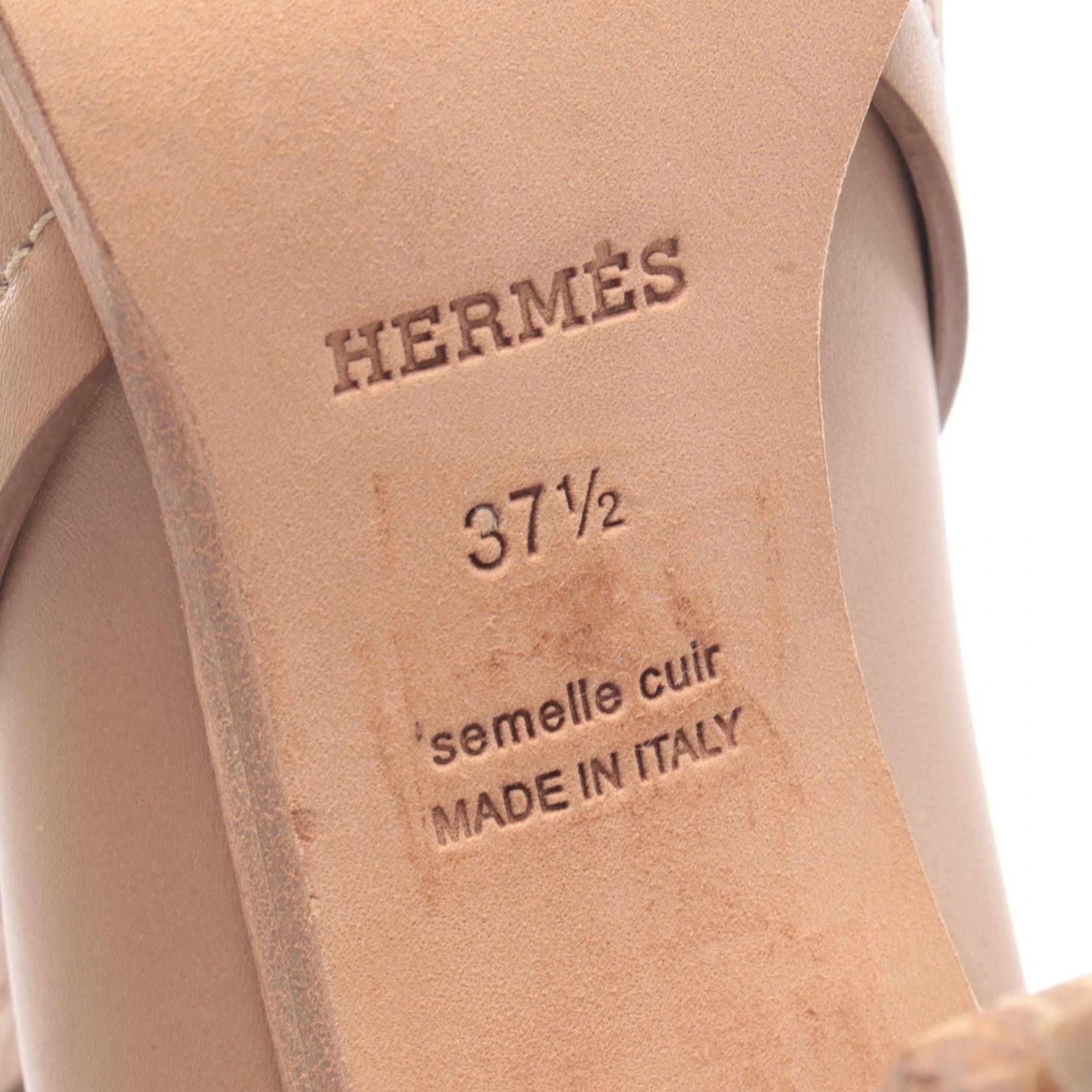 Hermes Hermes Hermes Leather Boots Leather Shoes DUTY FREE for USA Size ONE SIZE - 6 Thumbnail