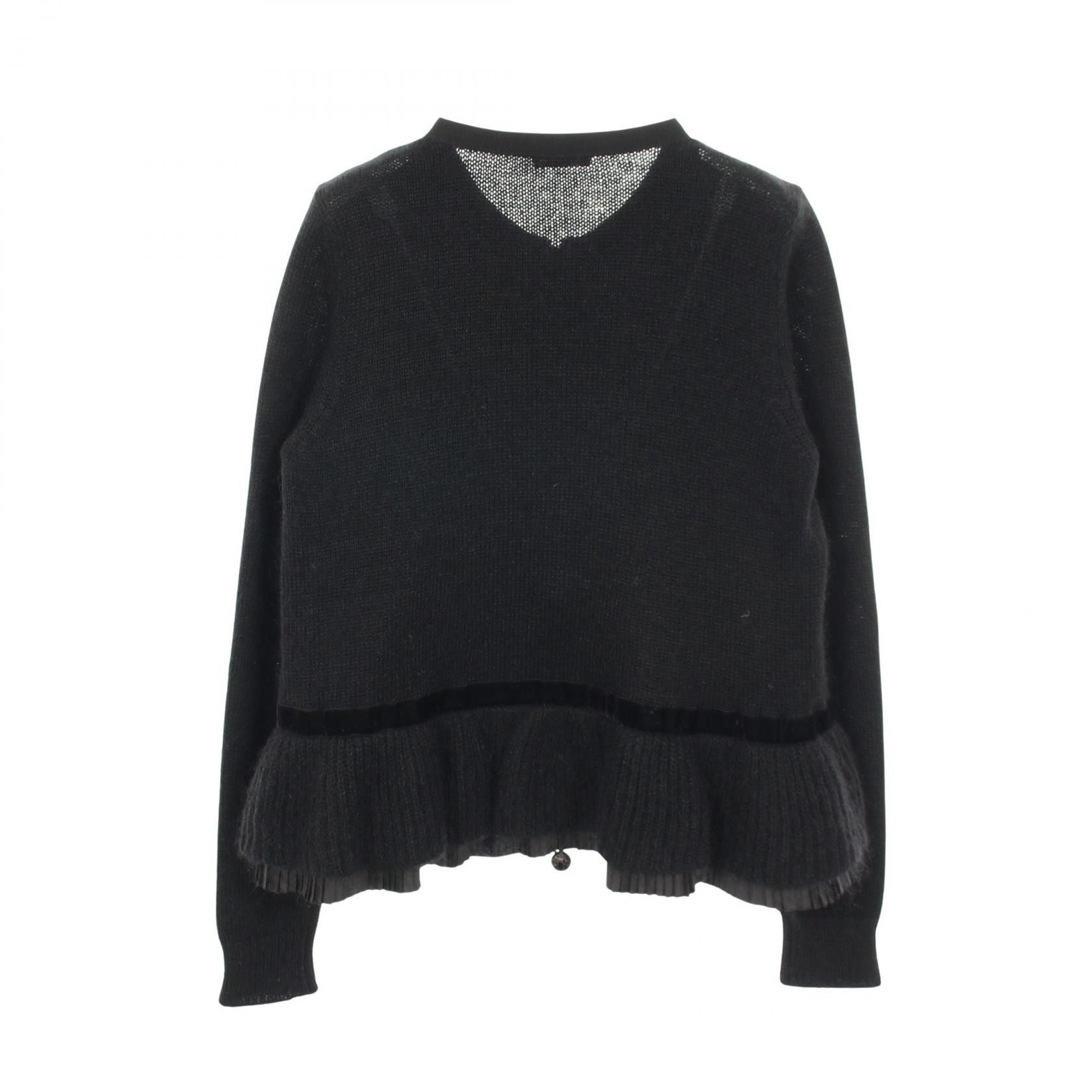 Moncler Moncler Moncler Knit Down Cardigan Textile Tops DUTY FREE for USA Size ONE SIZE - 2 Thumbnail