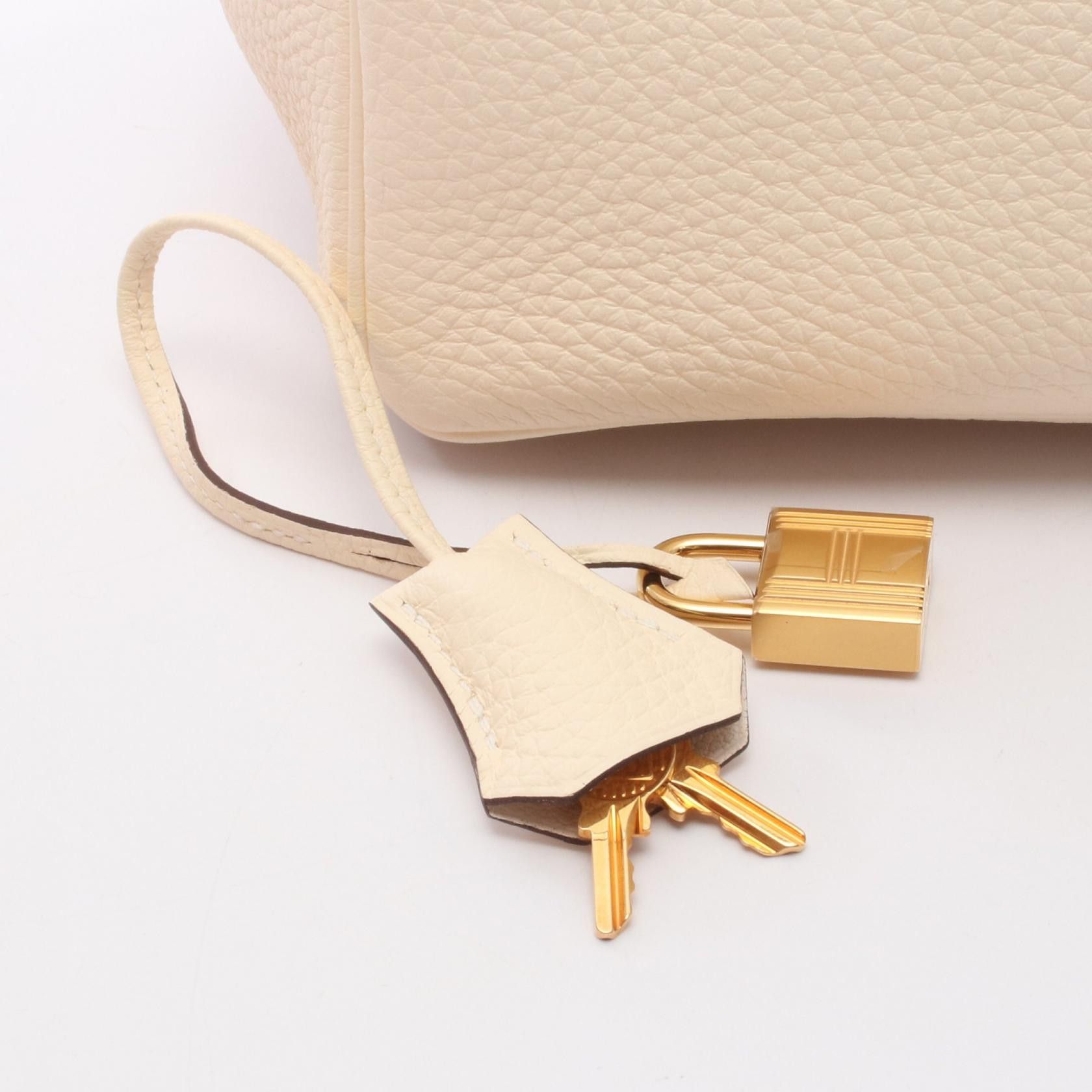 Hermes Hermes Hermes Birkin30 Calfskin Leather Handbag Stamp U (2022) DUTY FREE for USA Size ONE SIZE - 6 Thumbnail