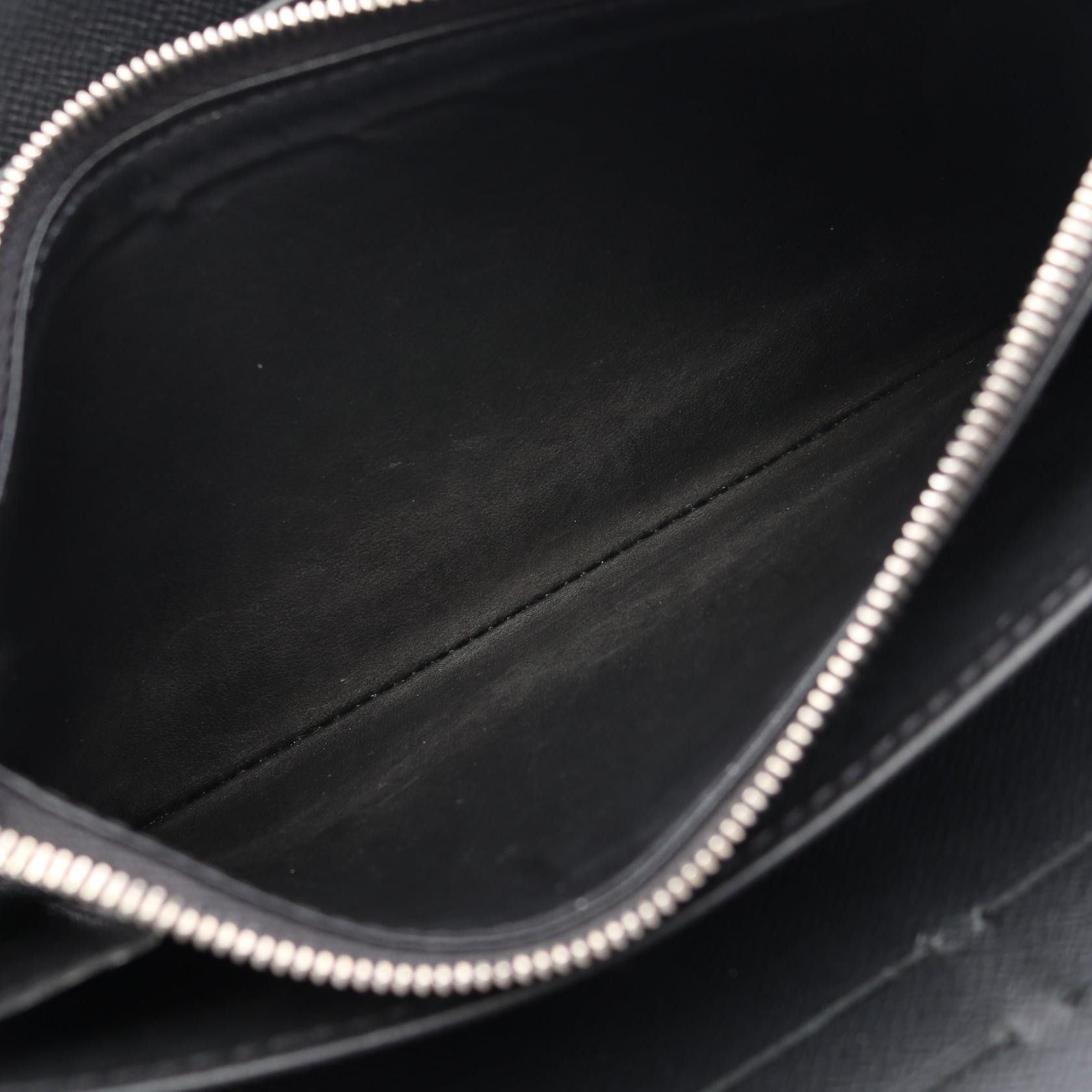 Louis Vuitton Louis Vuitton Louis Vuitton Zippy Organizer NM Damier Graphite Long Wallet Textile Long Wallet N60111 DUTY FREE for USA Size ONE SIZE - 6 Thumbnail