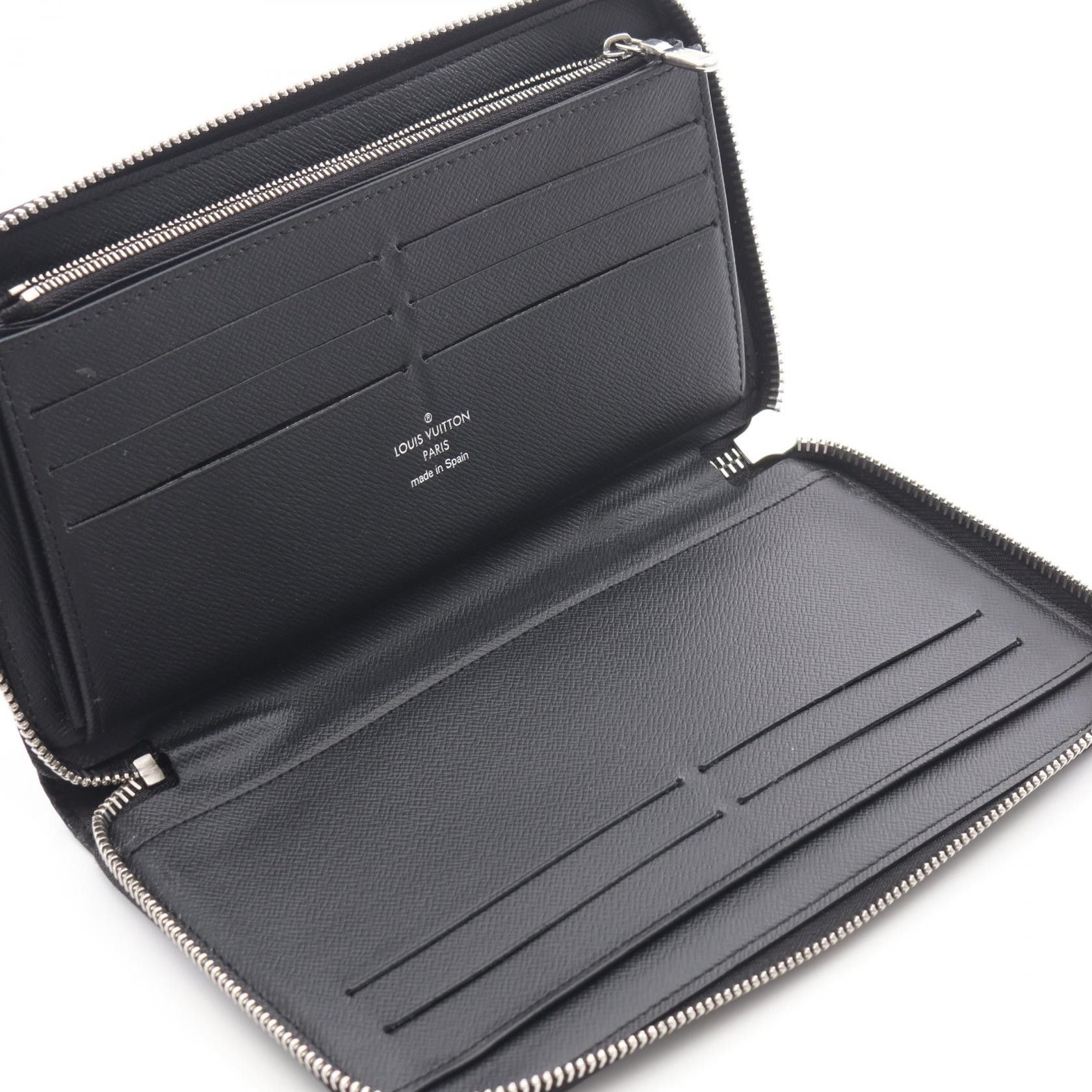 Louis Vuitton Louis Vuitton Louis Vuitton Zippy Organizer NM Damier Graphite Long Wallet Textile Long Wallet N60111 DUTY FREE for USA Size ONE SIZE - 3 Thumbnail