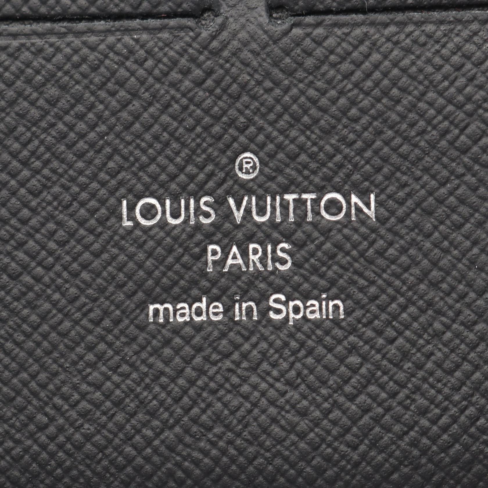 Louis Vuitton Louis Vuitton Louis Vuitton Zippy Organizer NM Damier Graphite Long Wallet Textile Long Wallet N60111 DUTY FREE for USA Size ONE SIZE - 5 Thumbnail