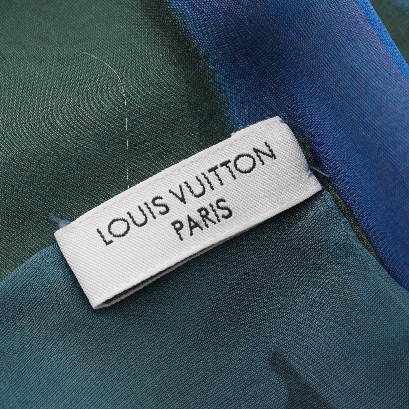 Louis Vuitton Louis Vuitton Louis Vuitton Silk Scarf Textile Scarf DUTY FREE for USA Size ONE SIZE - 2 Thumbnail