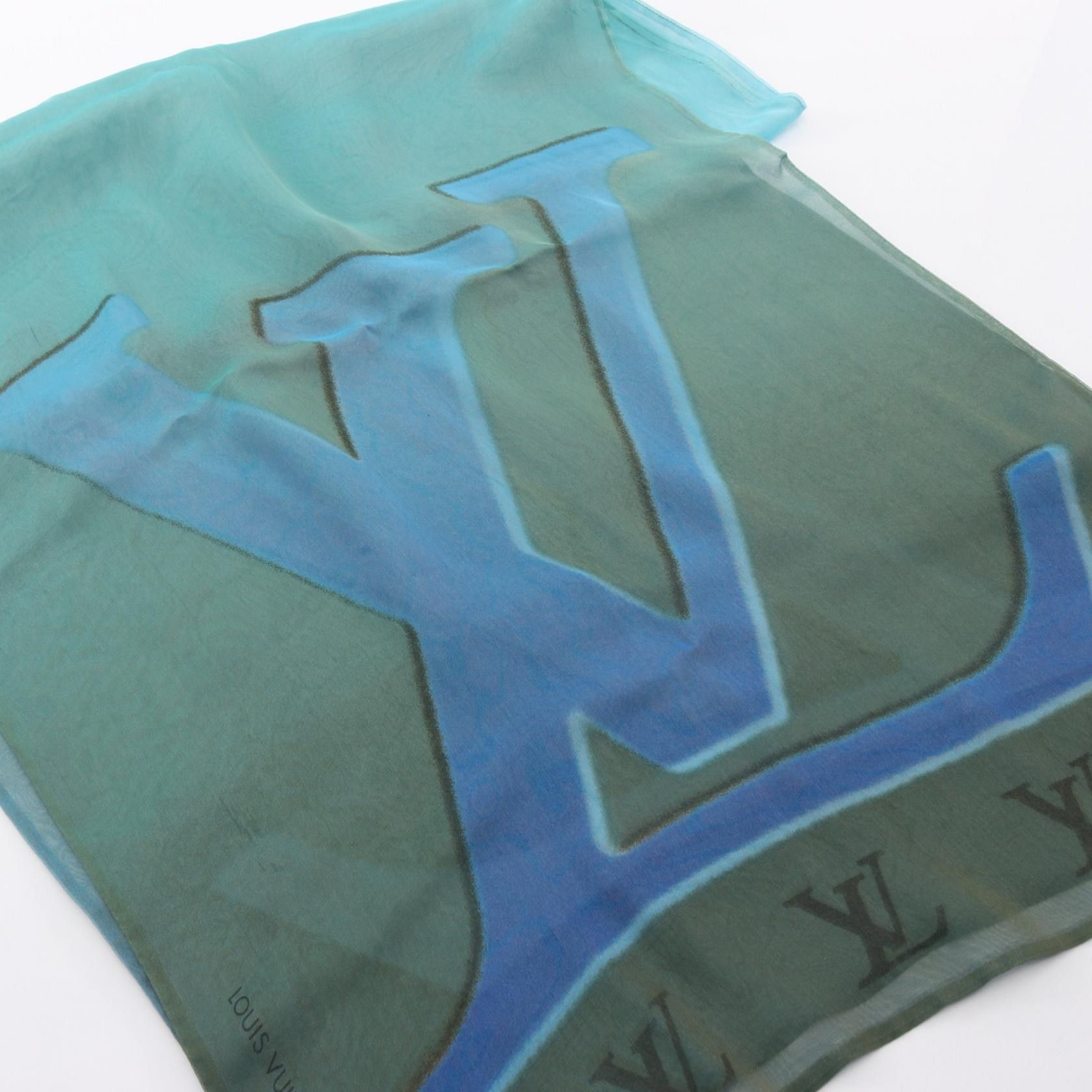 Louis Vuitton Louis Vuitton Louis Vuitton Silk Scarf Textile Scarf DUTY FREE for USA Size ONE SIZE - 8 Thumbnail