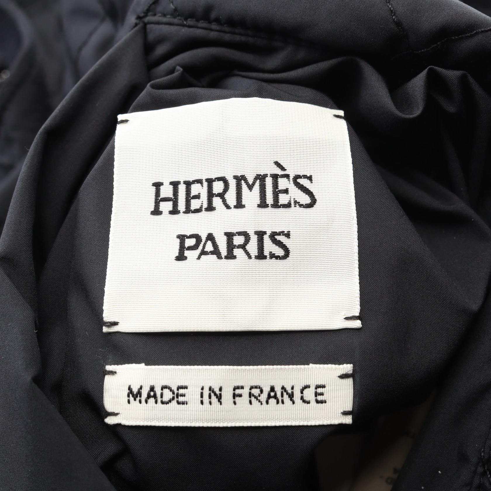 Hermes Hermes Hermes Chaine d’Ancre Serie Button Polyester Cotton Outerwear Textile Outerwear DUTY FREE for USA Size ONE SIZE - 4 Thumbnail