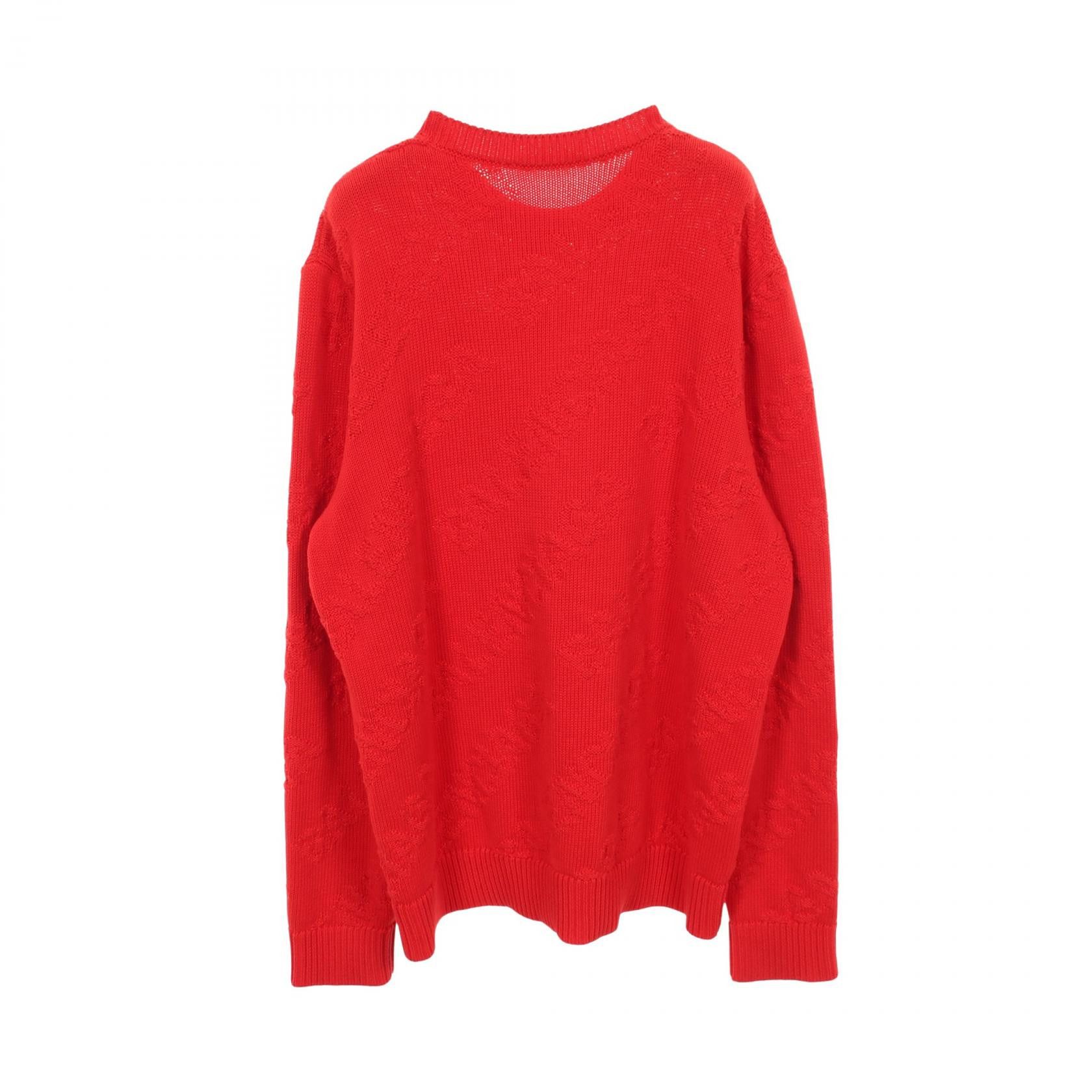 Balenciaga Balenciaga Balenciaga Logo Jacquard Cotton Knit Textile Tops DUTY FREE for USA Size ONE SIZE - 2 Thumbnail