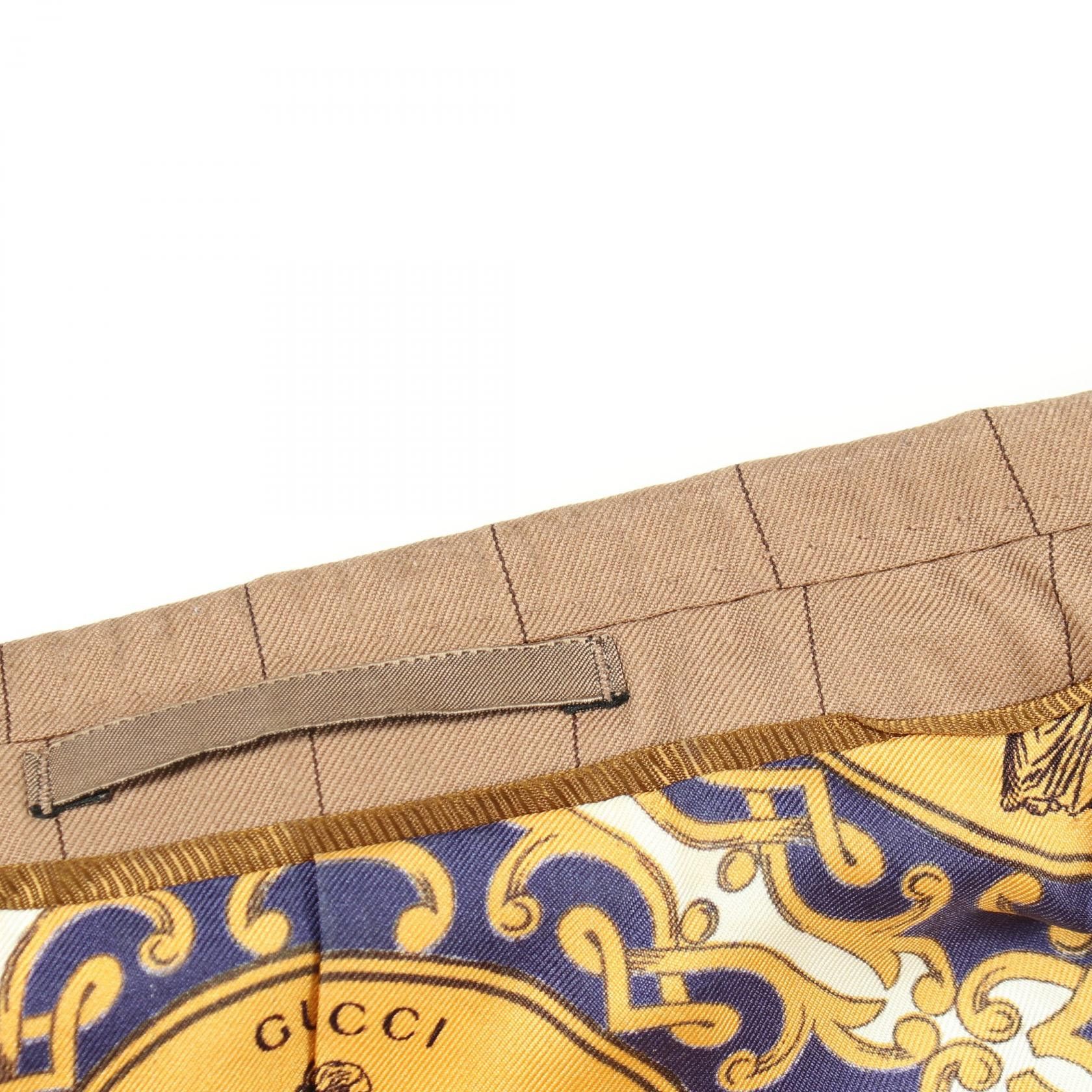 Gucci Gucci Gucci Wool Tailored Jacket Textile Outerwear 595425 DUTY FREE for USA Size ONE SIZE - 5 Thumbnail