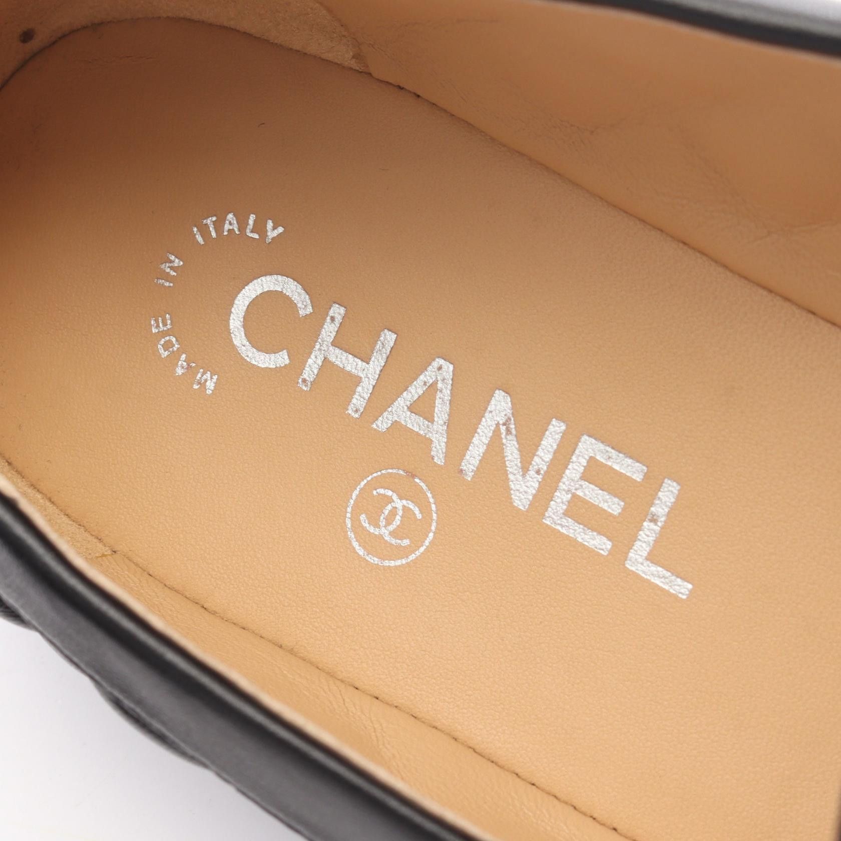 Chanel Chanel Chanel Matelasse Lambskin Loafers Leather Shoes G37312 DUTY FREE for USA Size ONE SIZE - 5 Thumbnail