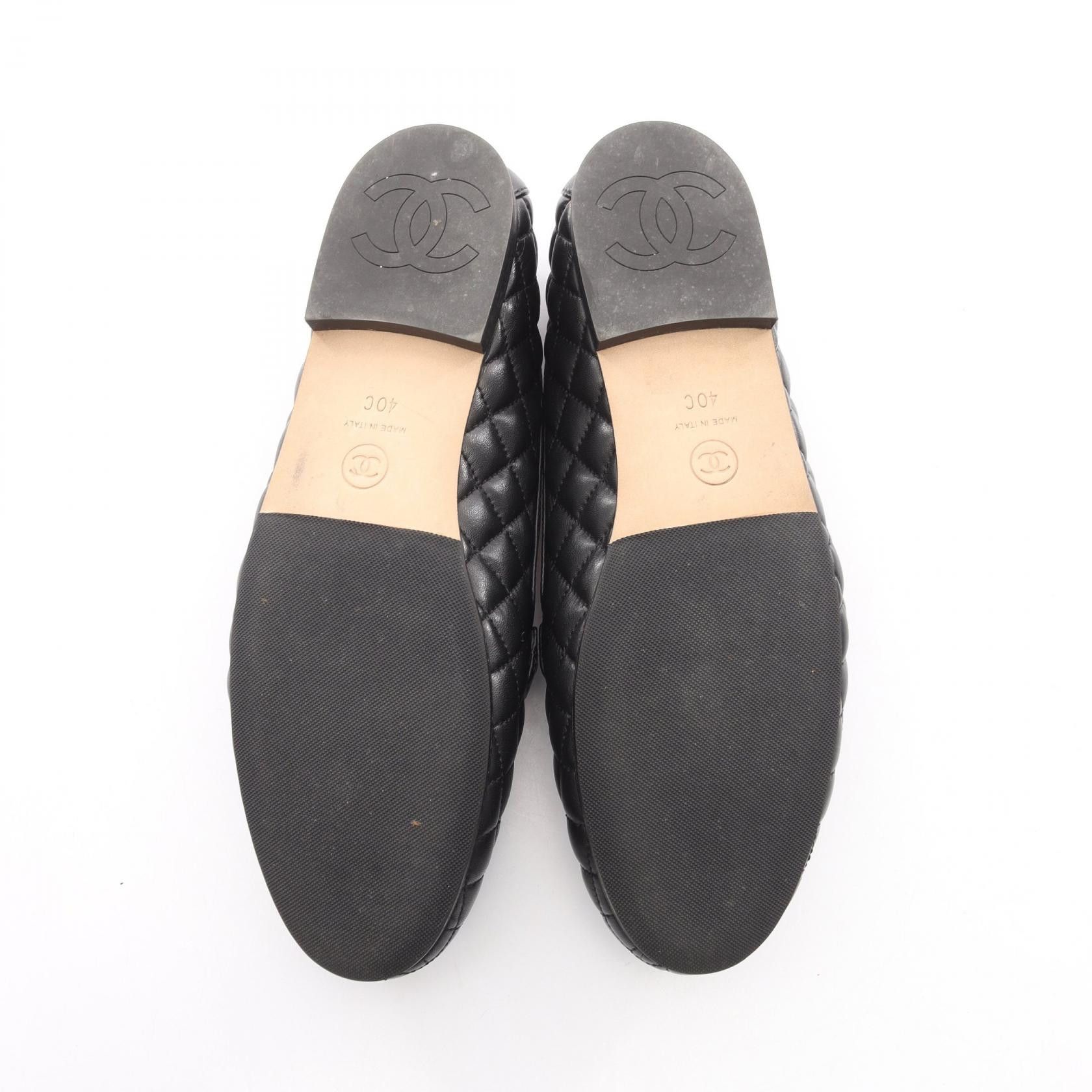 Chanel Chanel Chanel Matelasse Lambskin Loafers Leather Shoes G37312 DUTY FREE for USA Size ONE SIZE - 4 Thumbnail