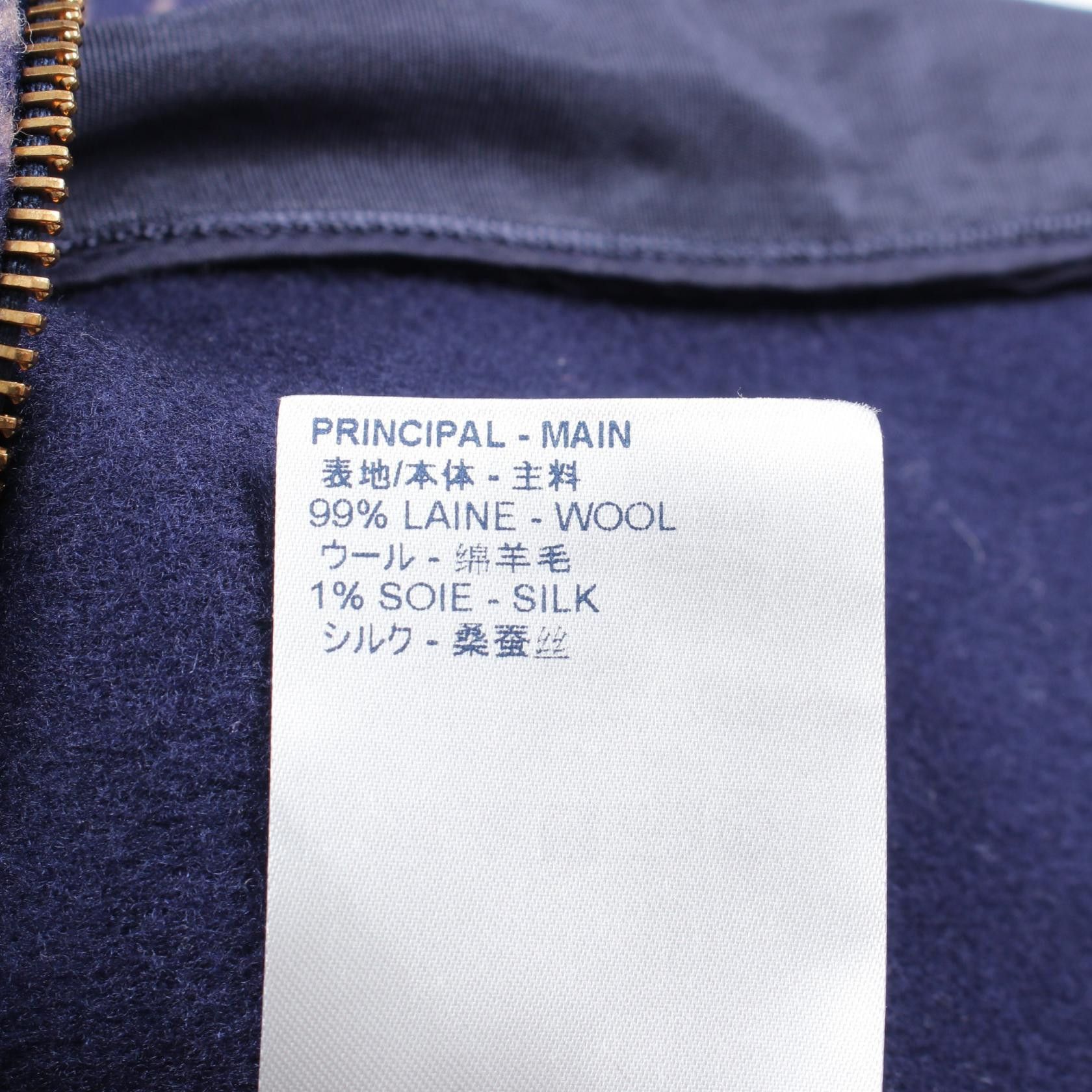 Louis Vuitton Louis Vuitton Louis Vuitton Monogram Wool Skirt Textile Skirts PW201WQS3FISK01 DUTY FREE for USA Size ONE SIZE - 4 Thumbnail