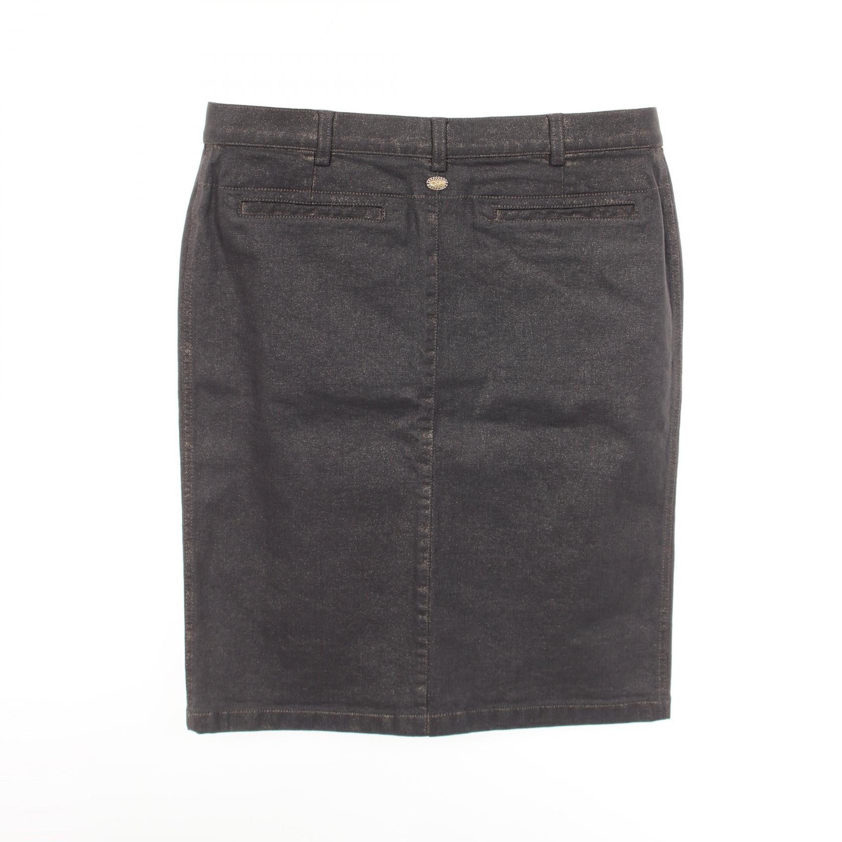 Chanel Chanel CHANEL Button Cotton Skirt Textile Skirts P26775V16963 DUTY FREE for USA Size ONE SIZE - 2 Thumbnail