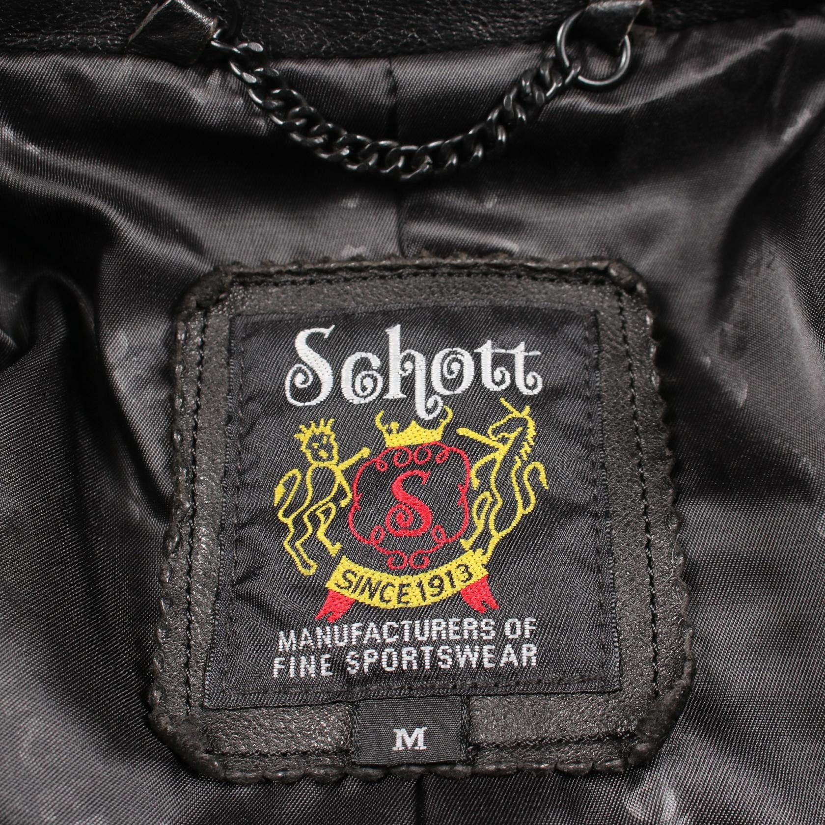 Other Other schott Leather Jacket Outerwear Leather Outerwear DUTY FREE for USA Size ONE SIZE - 3 Thumbnail