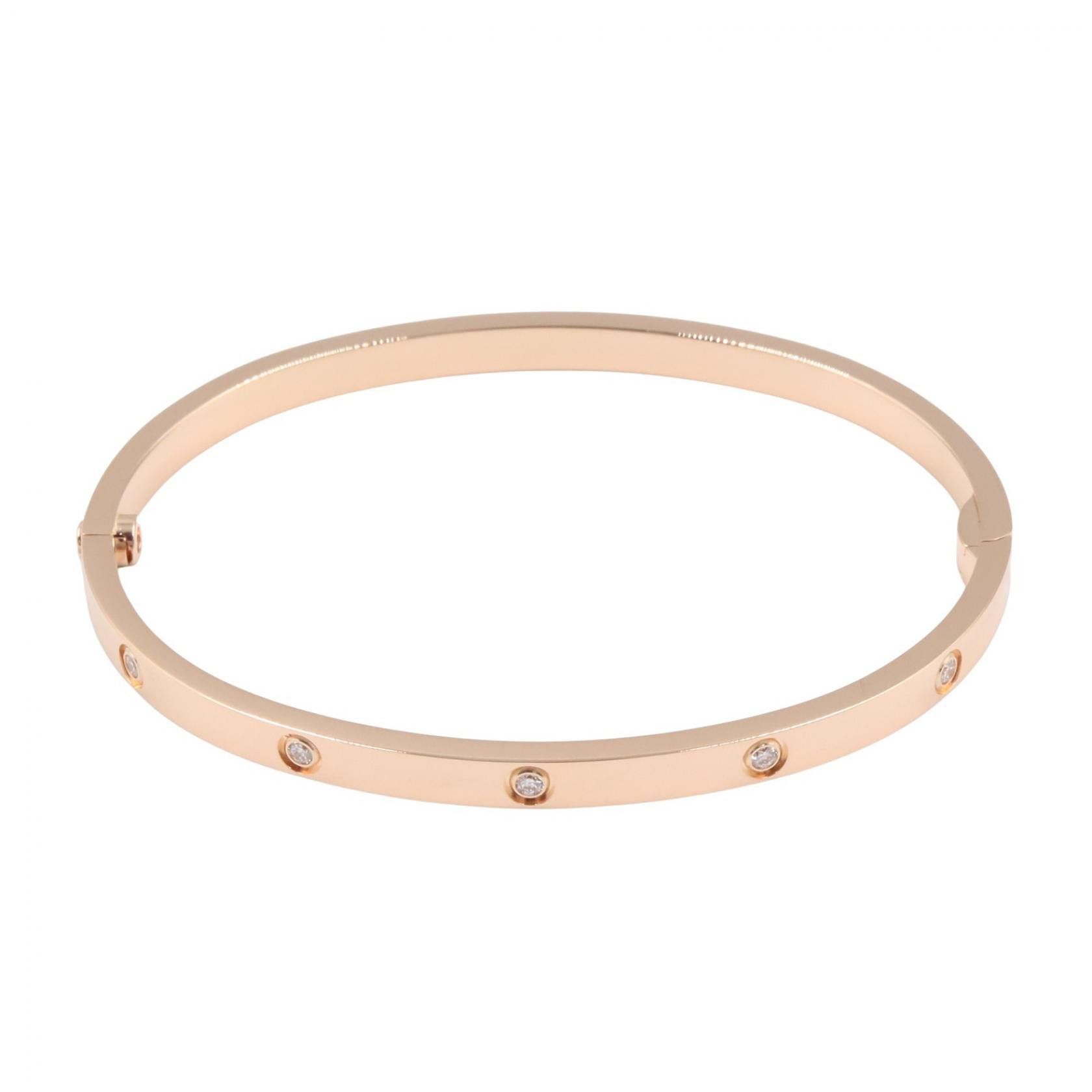 Cartier Cartier Cartier Love Bracelet Au750 Diamond Size 16 Precious Metal Bracelet CRB6047916 DUTY FREE for USA Size ONE SIZE - 2 Thumbnail