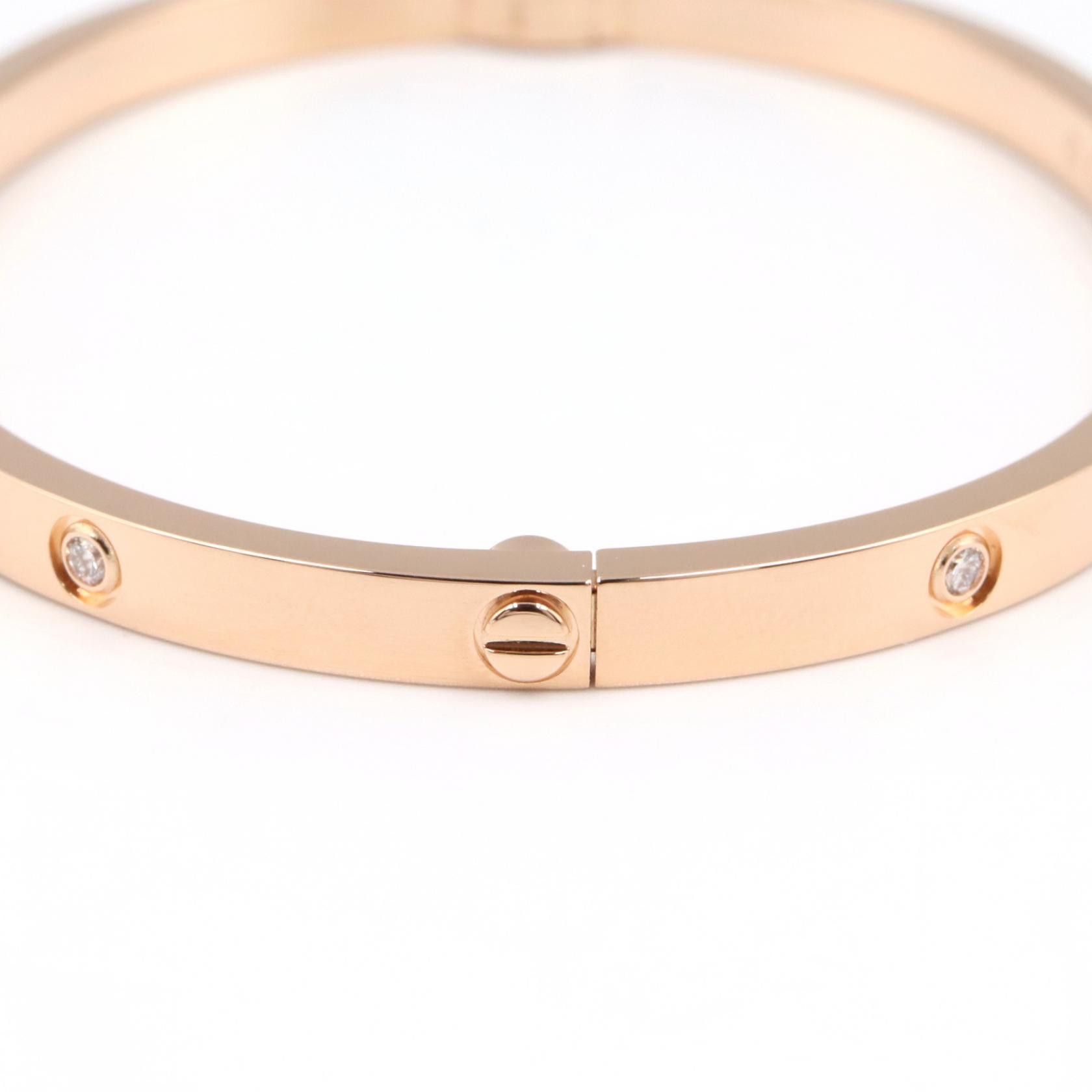 Cartier Cartier Cartier Love Bracelet Au750 Diamond Size 16 Precious Metal Bracelet CRB6047916 DUTY FREE for USA Size ONE SIZE - 4 Thumbnail