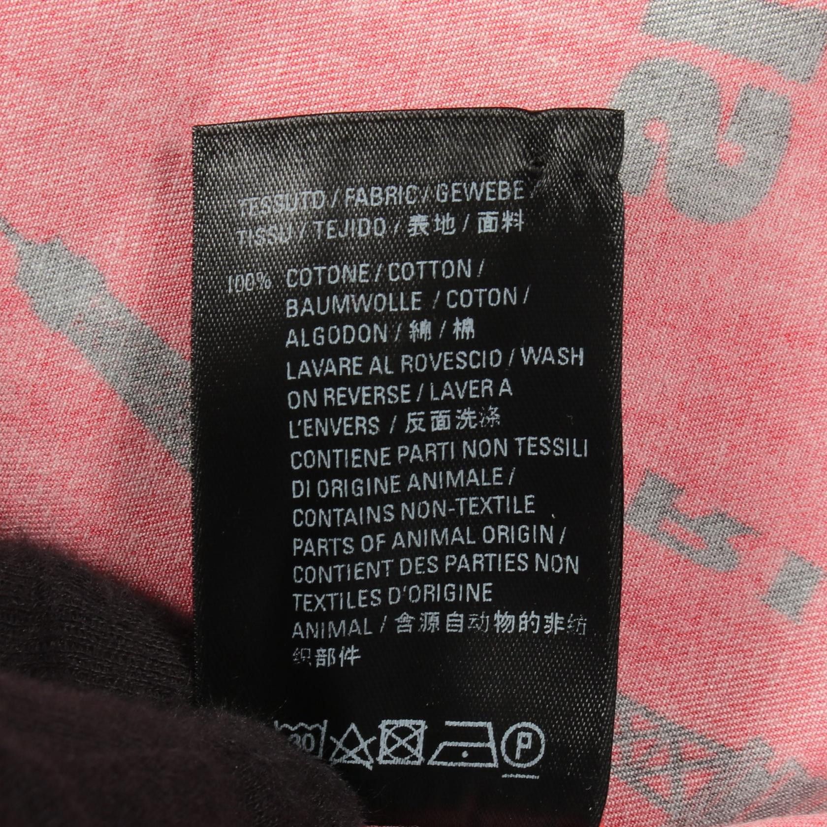 Balenciaga Balenciaga Balenciaga Tourist Print Cotton Top Textile Tops 602026 DUTY FREE for USA Size ONE SIZE - 5 Thumbnail