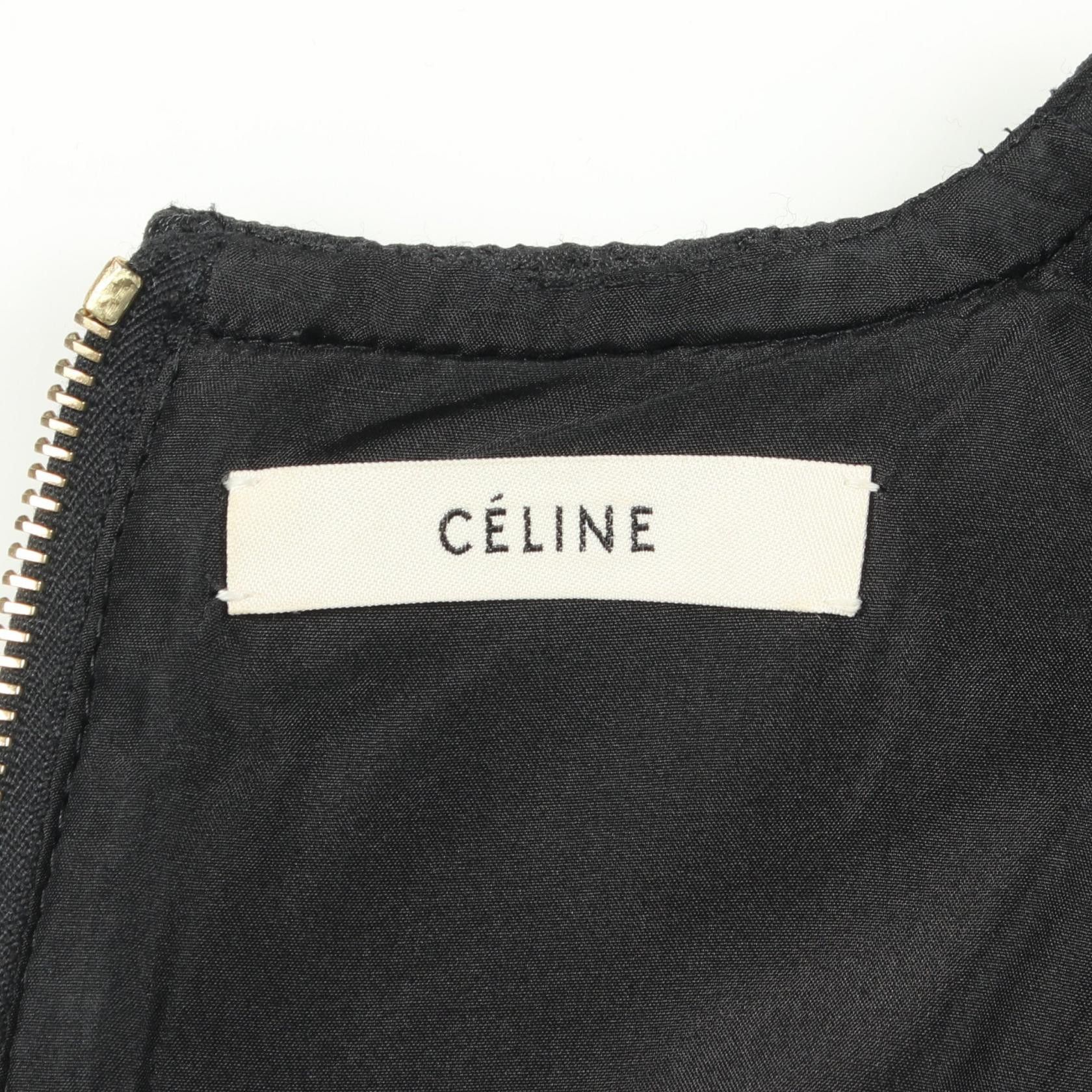 Celine Celine CELINE Wool Dress Textile Dresses DUTY FREE for USA Size ONE SIZE - 3 Thumbnail