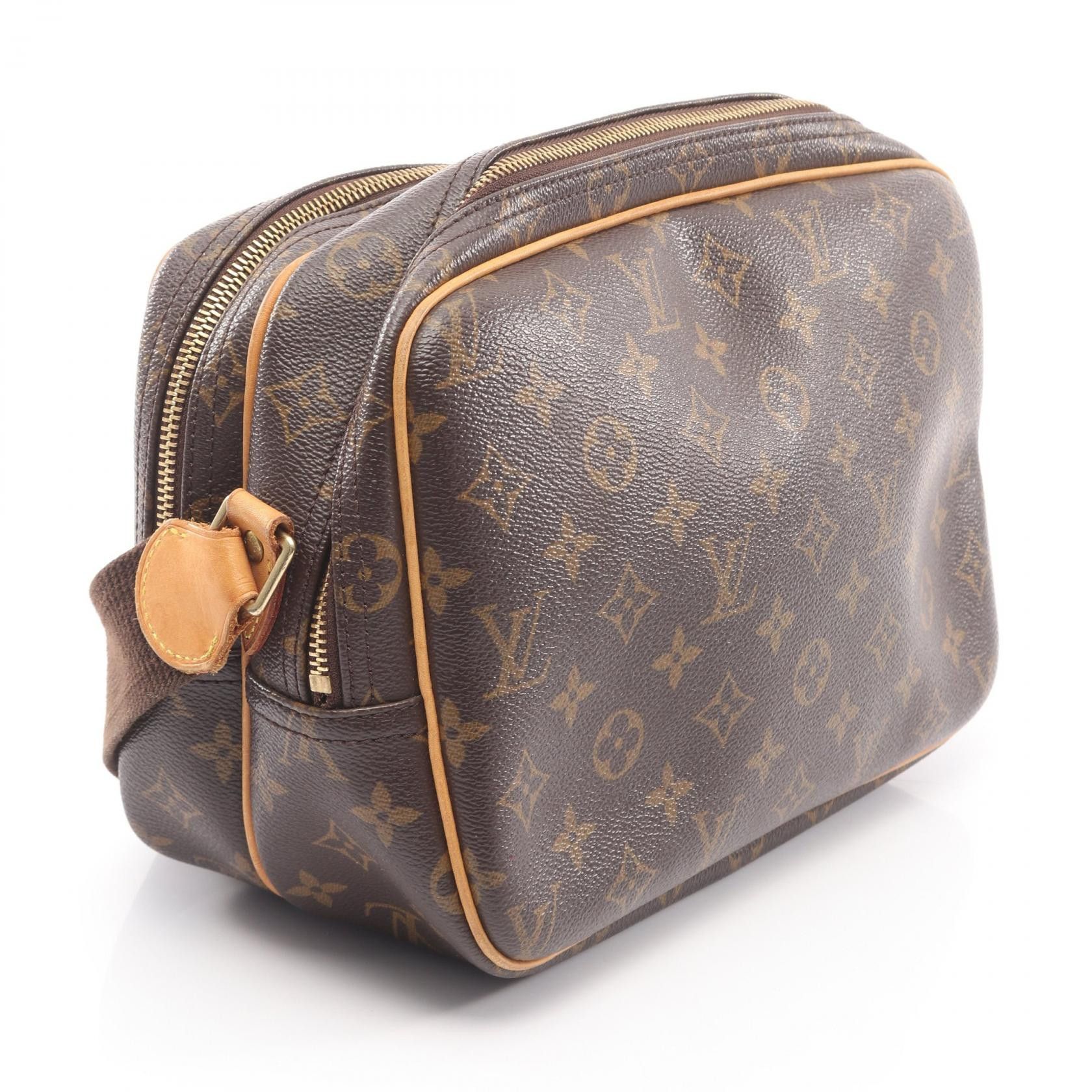 Louis Vuitton Louis Vuitton Louis Vuitton Reporter PM Monogram Shoulder Bag Textile Shoulder Bag M45254 DUTY FREE for USA Size ONE SIZE - 2 Thumbnail