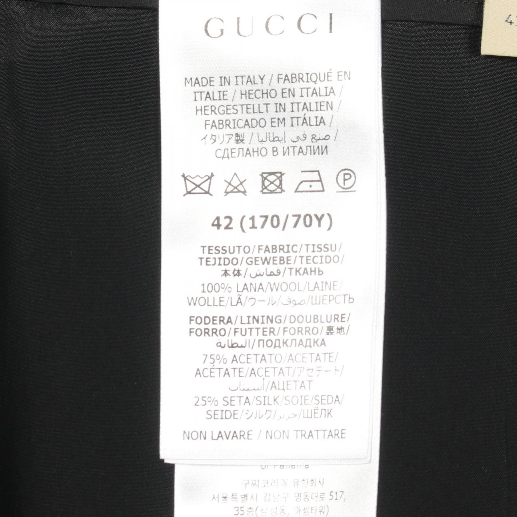 Gucci Gucci Gucci Wool Skirt Textile Skirts DUTY FREE for USA Size ONE SIZE - 4 Thumbnail