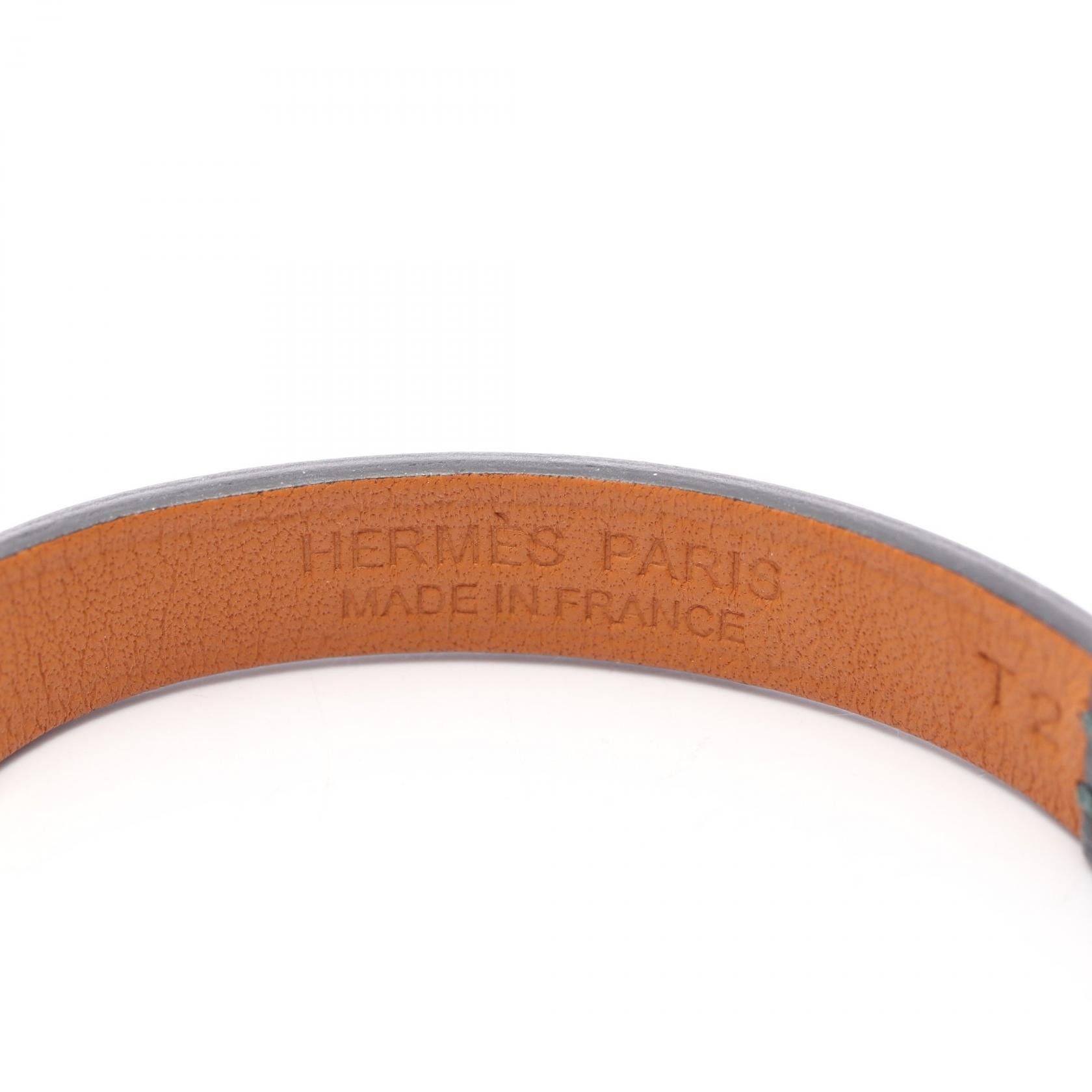 Hermes Hermes Hermes Micro Rivale Leather Bracelet Leather Bracelet DUTY FREE for USA Size ONE SIZE - 4 Thumbnail