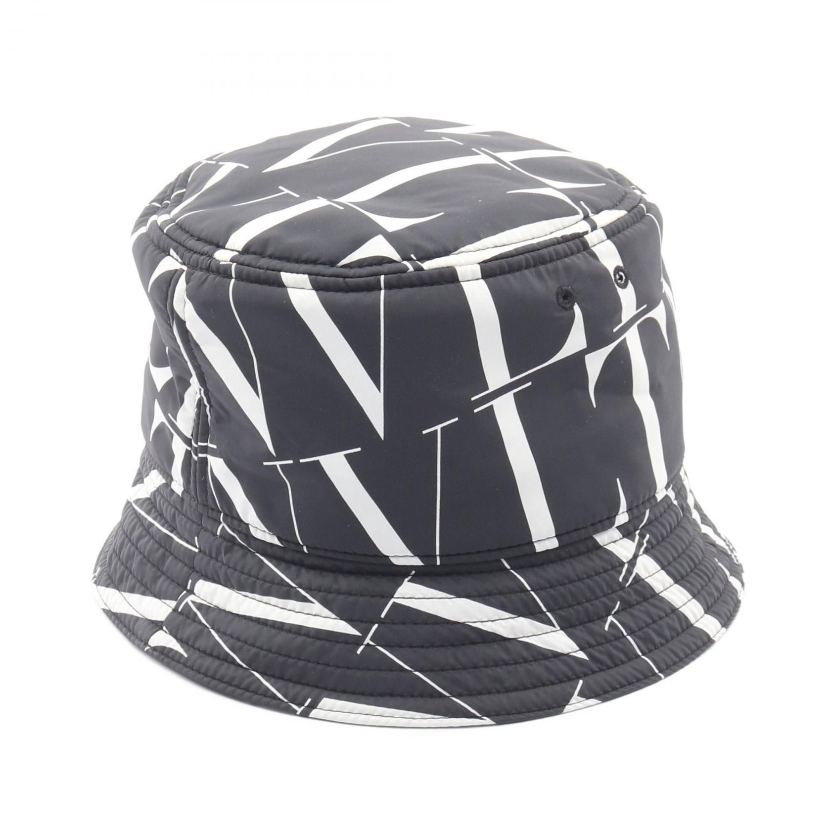 Valentino Valentino Valentino Garavani VLTN Bucket Hat Textile Hats DUTY FREE for USA Size ONE SIZE - 2 Thumbnail