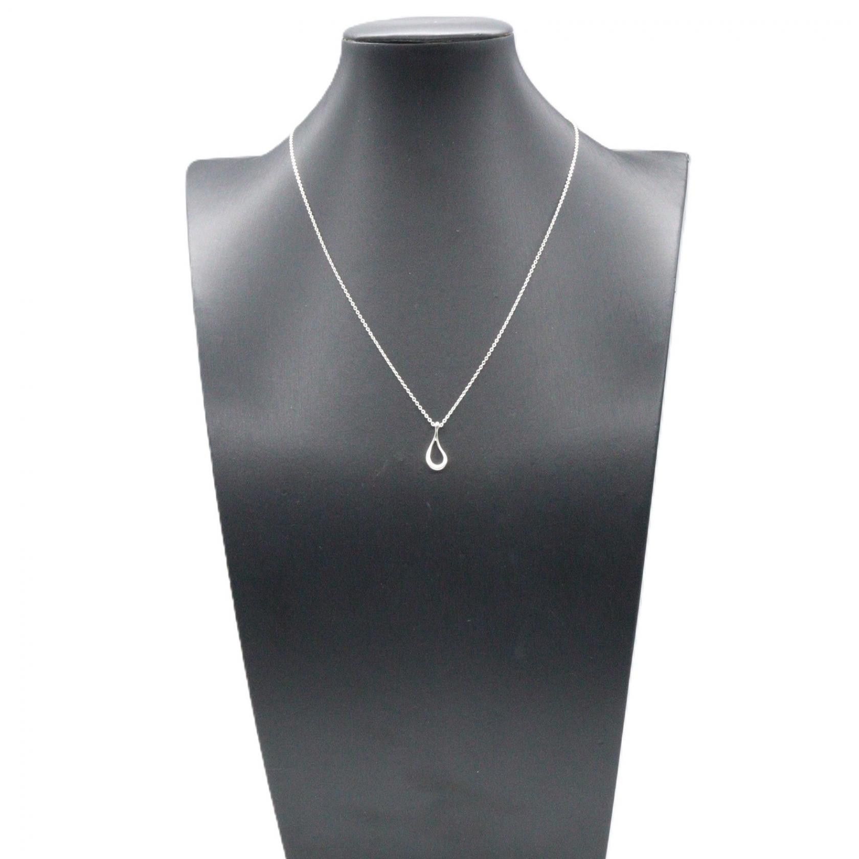 Tiffany & Co. Tiffany & Co. Tiffany＆Co. Open Tear Drop 925 Silver Necklace Precious Metal Necklace DUTY FREE for USA Size ONE SIZE - 5 Thumbnail
