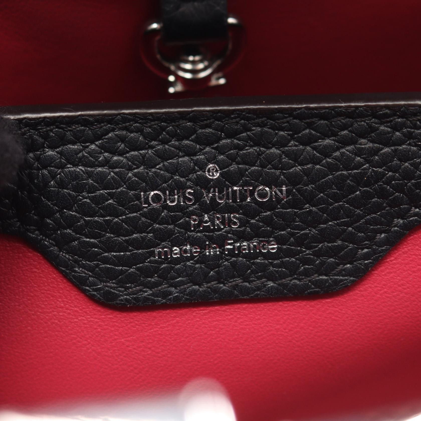 Louis Vuitton Louis Vuitton Louis Vuitton Capucines BB Leather 2way Bag Leather Handbag N92040 DUTY FREE for USA Size ONE SIZE - 4 Thumbnail
