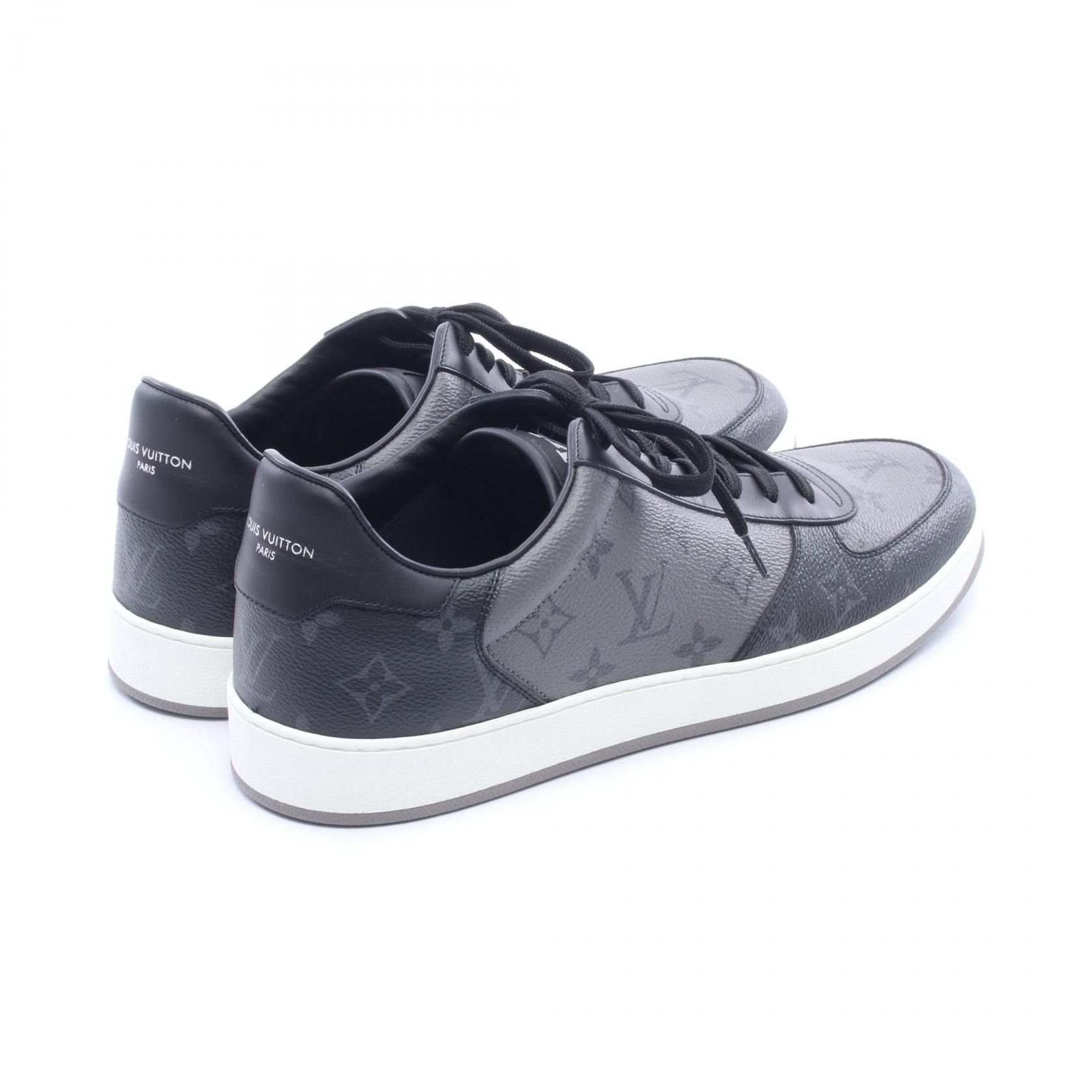 Louis Vuitton Louis Vuitton Louis Vuitton Rivoli Monogram Coated Canvas Leather Sneakers Textile Shoes DUTY FREE for USA Size ONE SIZE - 2 Thumbnail