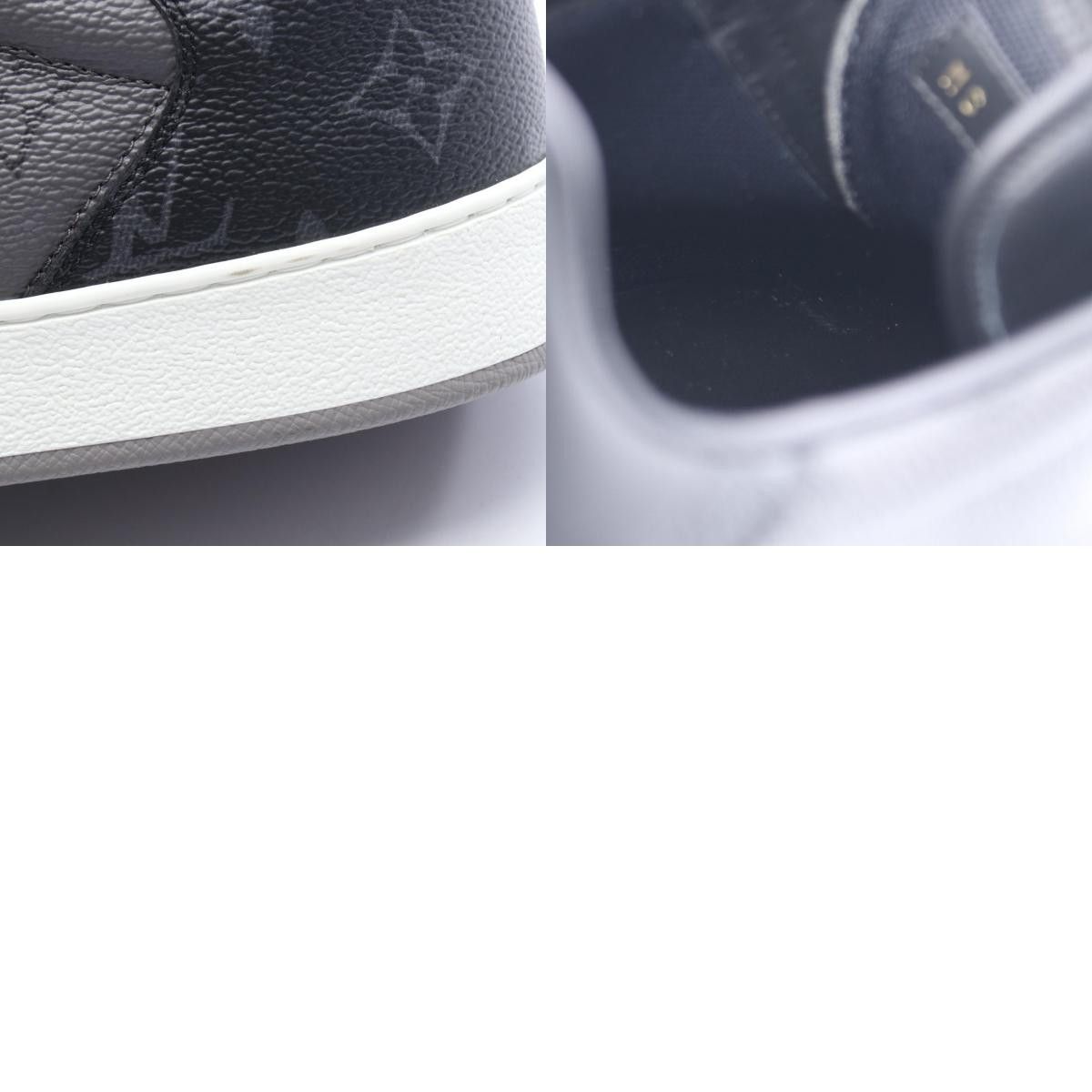 Louis Vuitton Louis Vuitton Louis Vuitton Rivoli Monogram Coated Canvas Leather Sneakers Textile Shoes DUTY FREE for USA Size ONE SIZE - 10 Thumbnail
