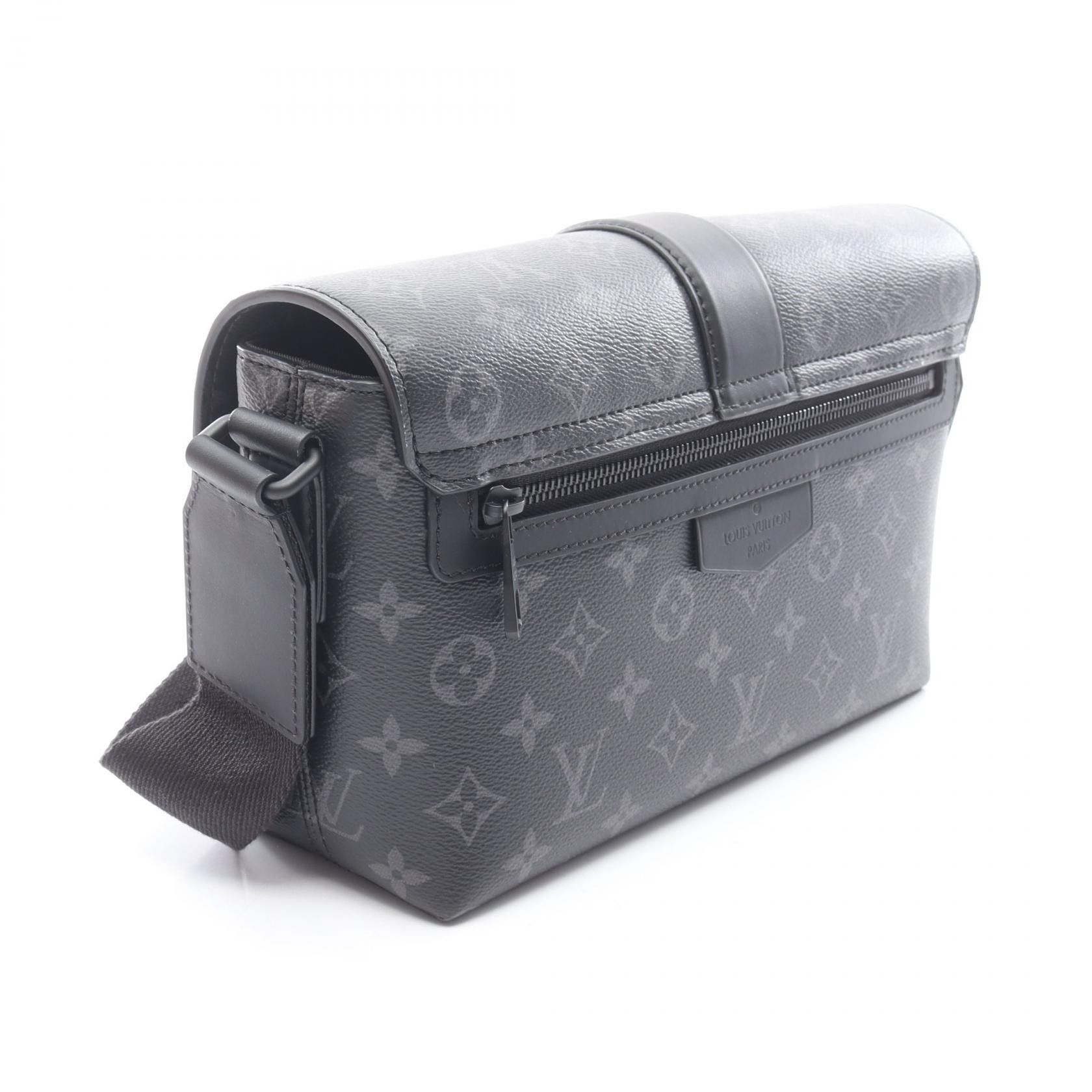 Louis Vuitton Louis Vuitton Louis Vuitton S Cape Monogram Eclipse Shoulder Bag Textile Shoulder Bag M46794 DUTY FREE for USA Size ONE SIZE - 2 Thumbnail