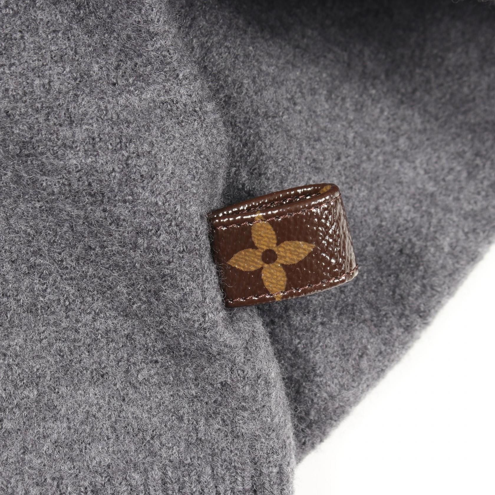 Louis Vuitton Louis Vuitton Louis Vuitton Compact Wool Knit Cropped Cardigan Textile Tops RW232WAMOFPKC17 DUTY FREE for USA Size ONE SIZE - 6 Thumbnail